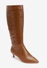 The Poloma Wide Calf Boot , MOCHA, hi-res image number null