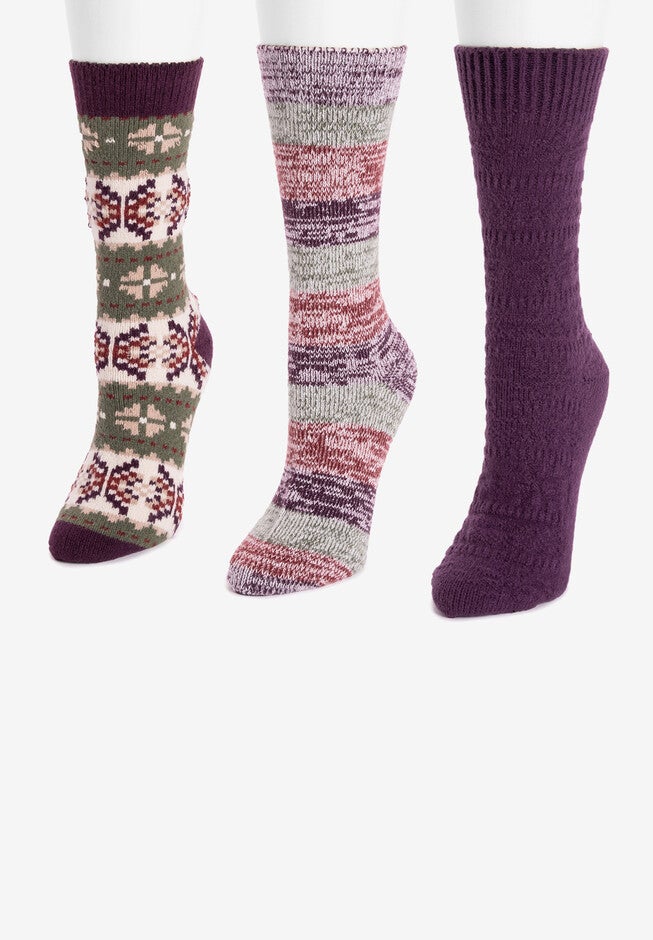 3 Pair Pack Boot Socks, , alternate image number 5