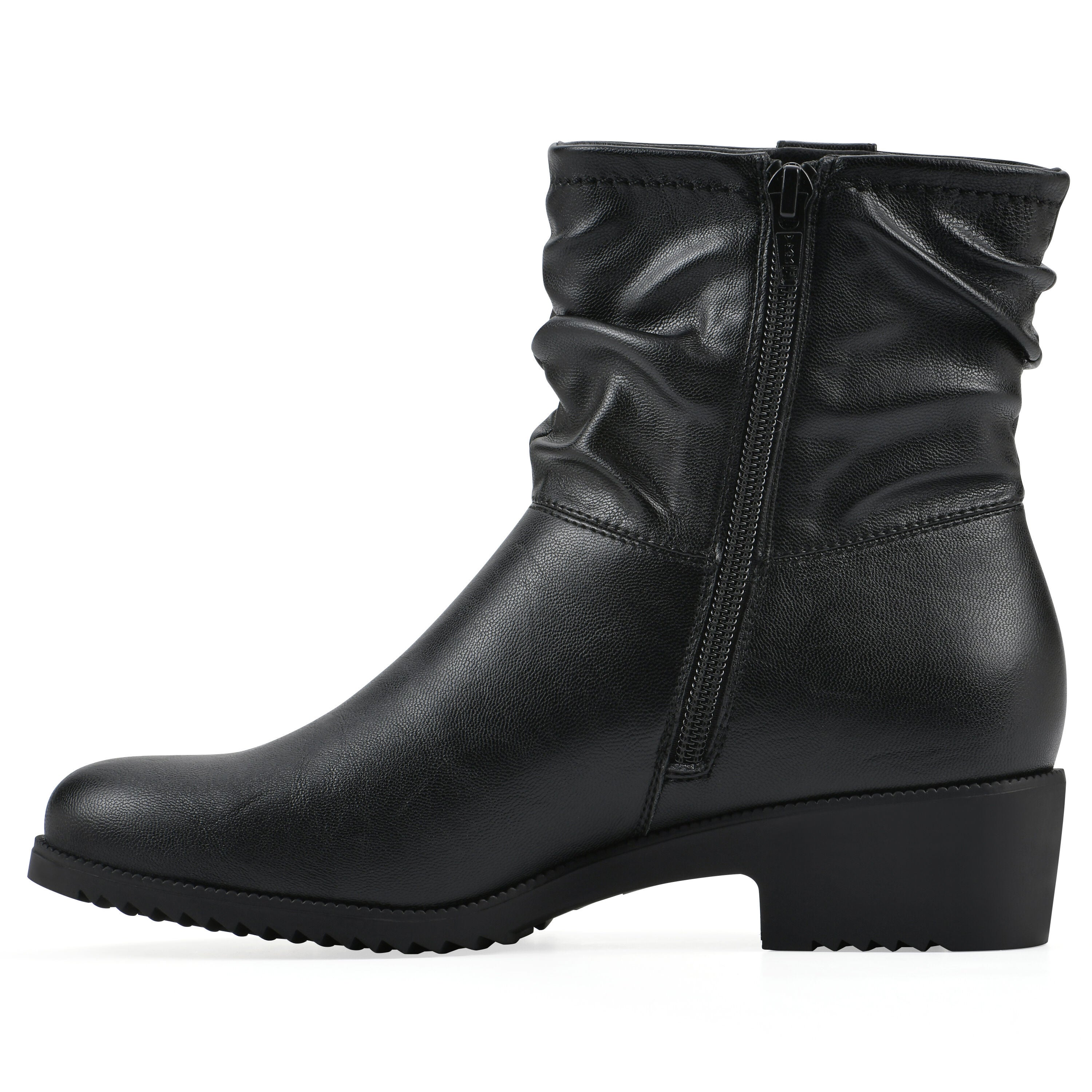 Dunia Bootie, BLACK SMOOTH, alternate image number 3