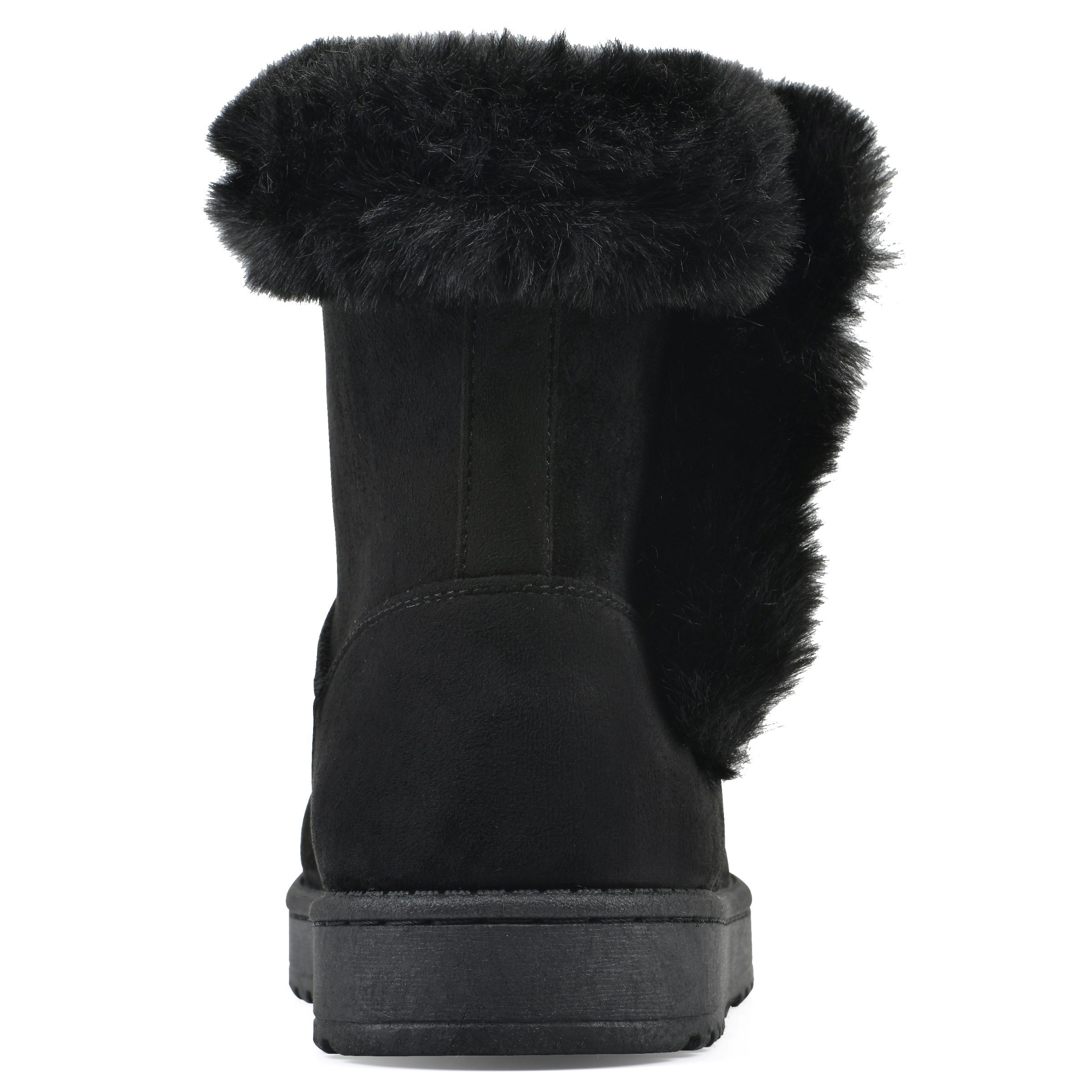 Incher Faux Fur-Lined Bootie, BLACK, on-hover image number 1