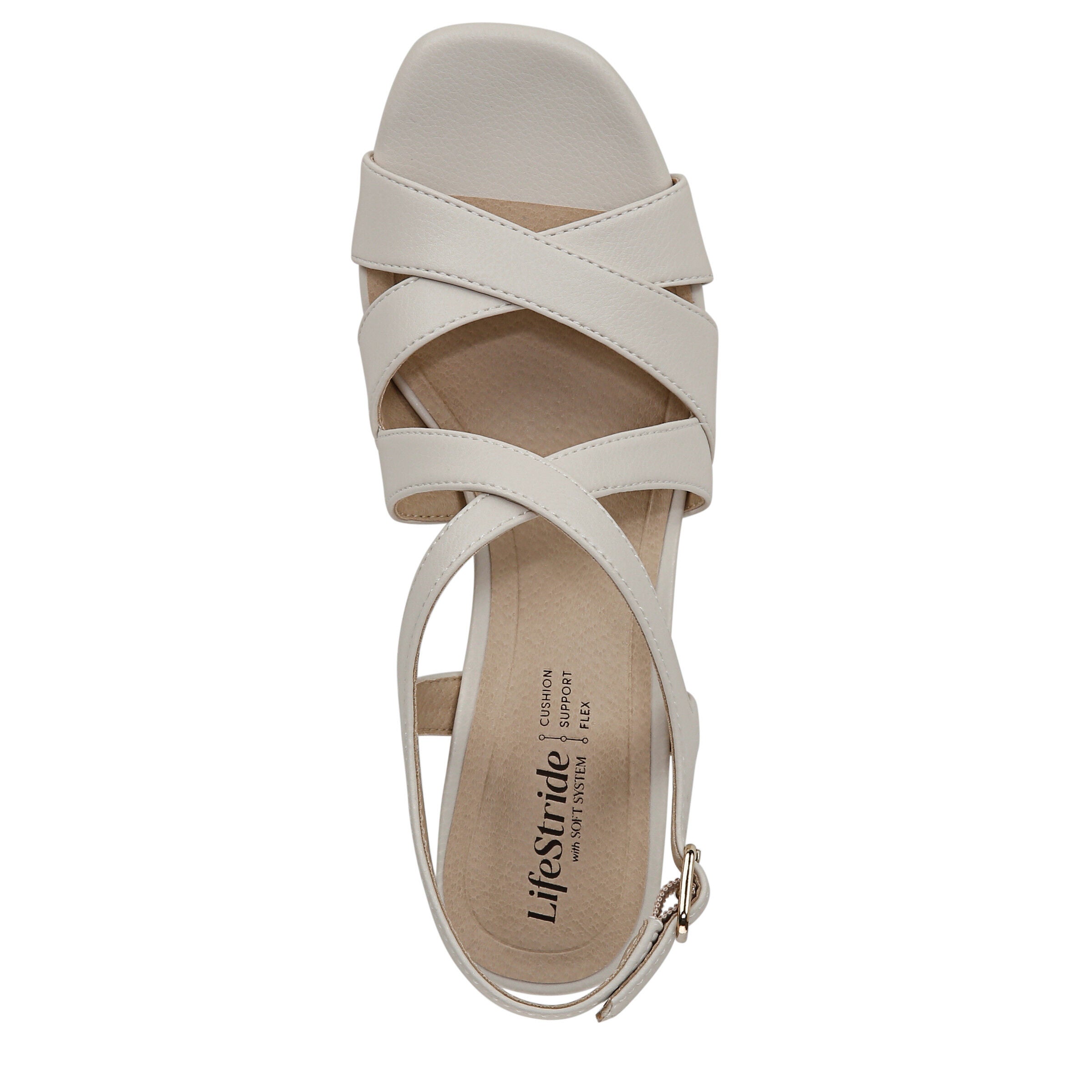 Adrianna Sandal, BONE WHITE, alternate image number 6