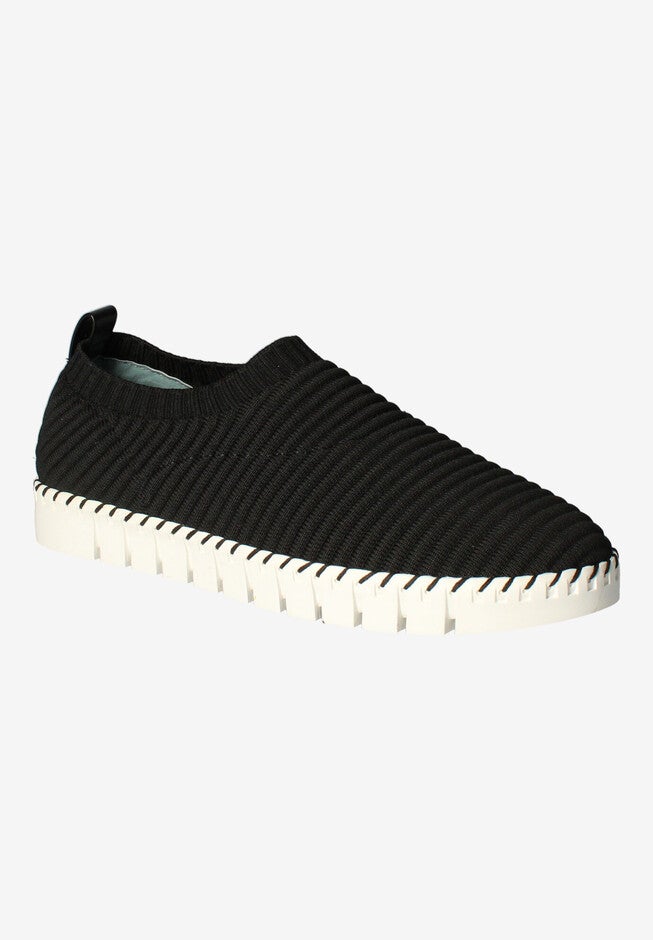 Ansha Slip On Sneaker, BLACK WHITE, hi-res image number 0
