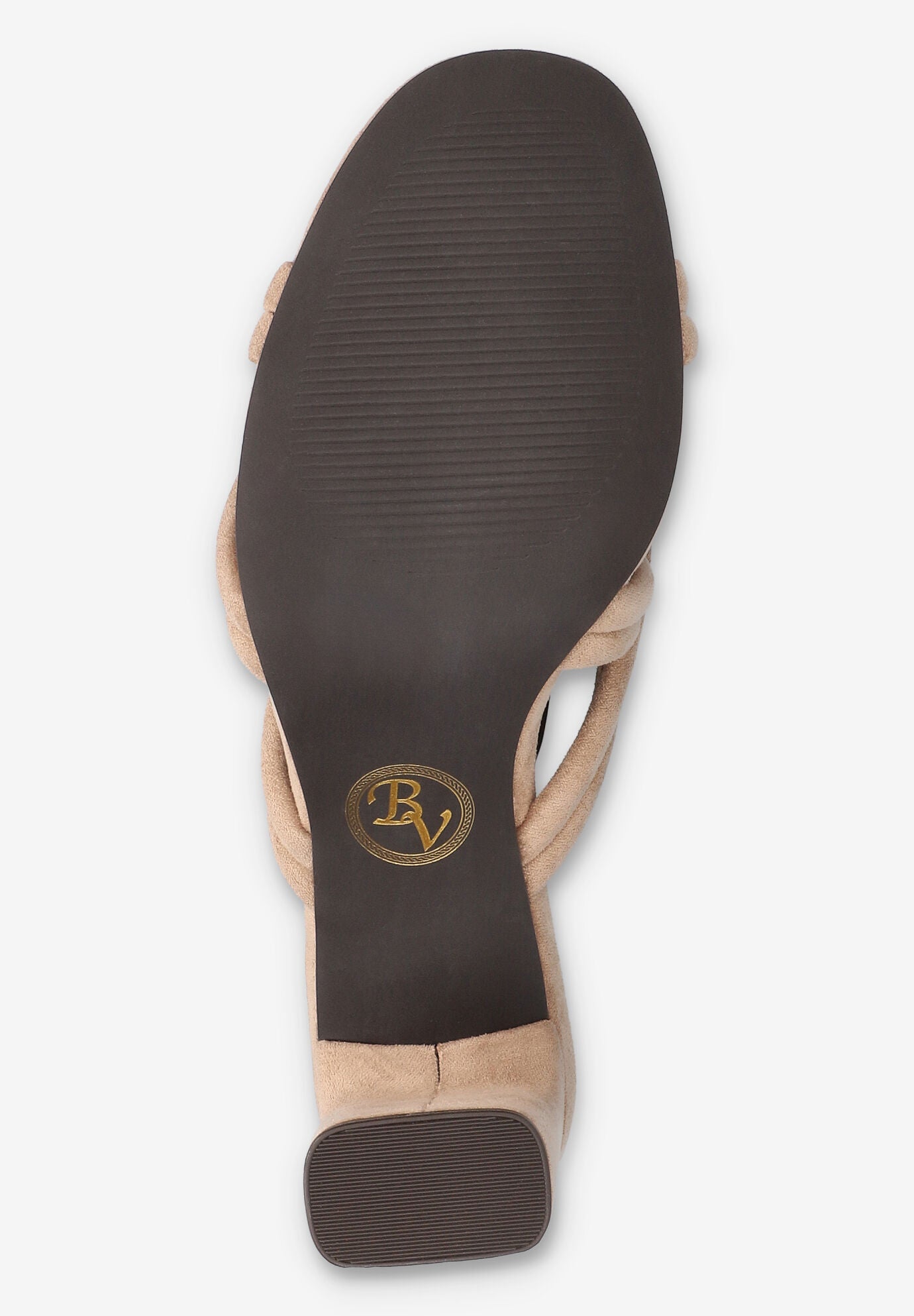 Carmen Heeled Sandal, ALMOND SUEDE, alternate image number 5