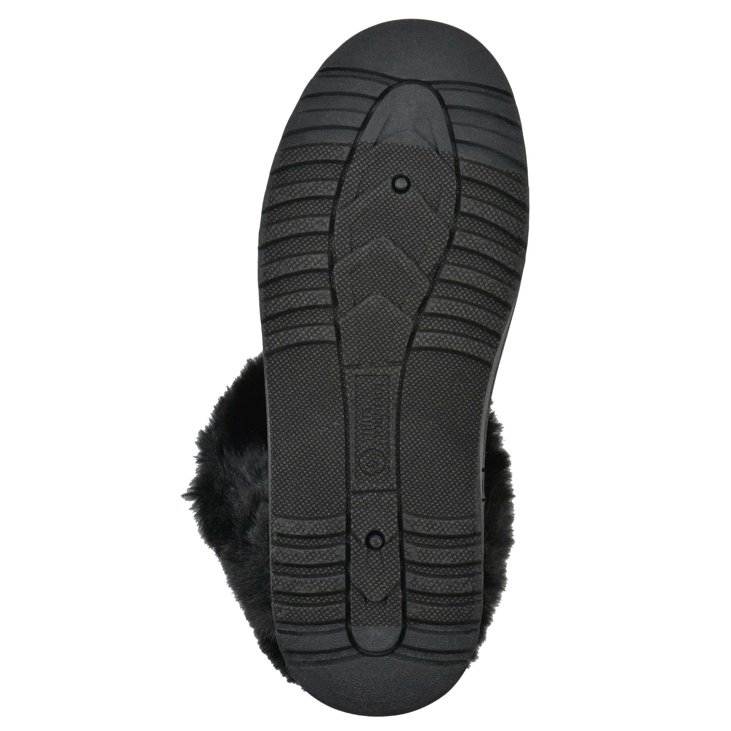Incher Faux Fur-Lined Bootie, BLACK, alternate image number 5