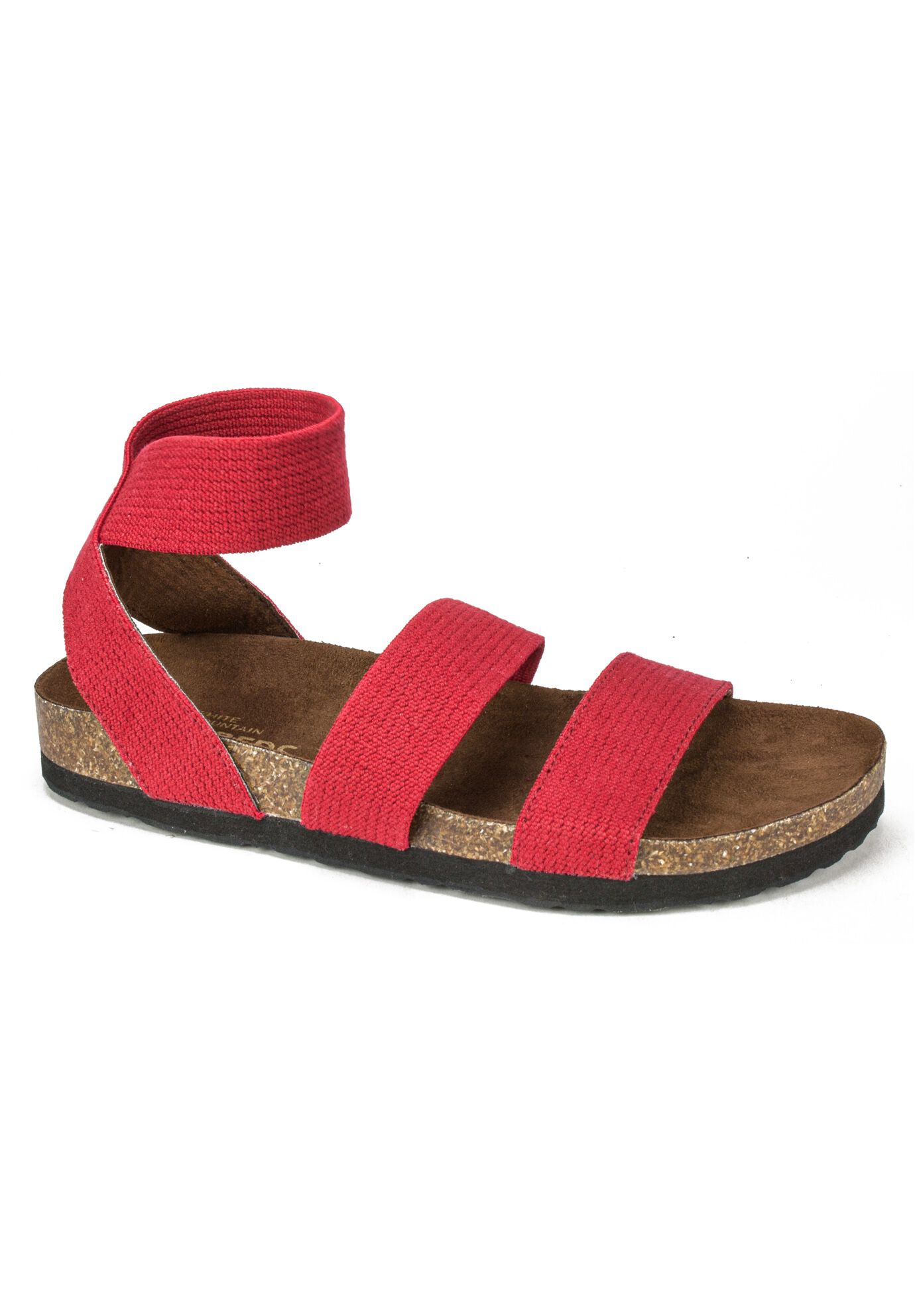 white mountain cork sandals