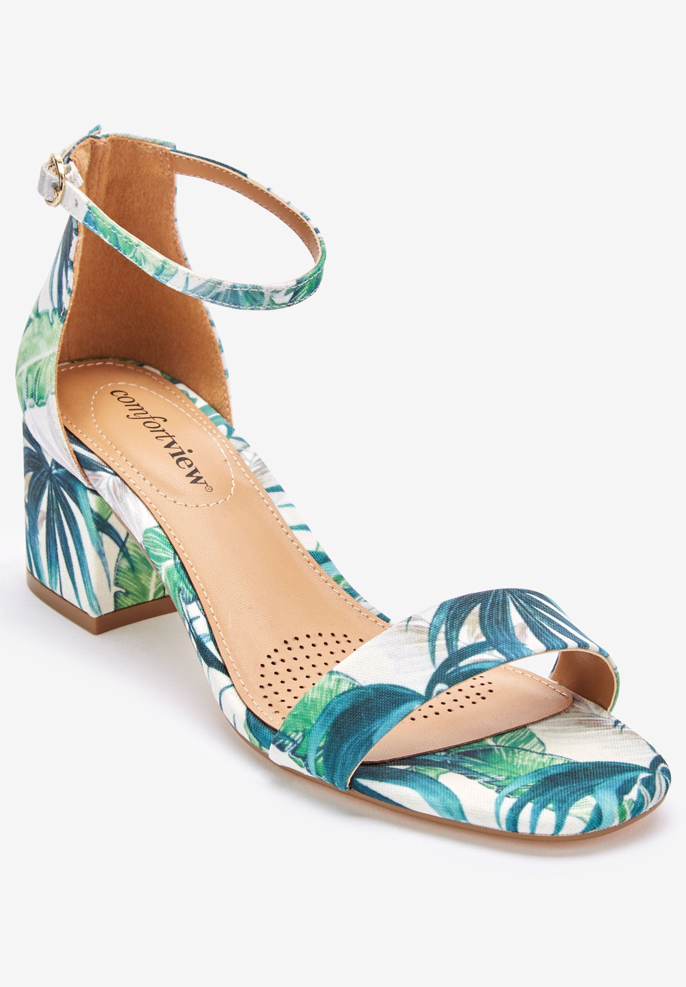 The Orly Sandal, GREEN LEAF, hi-res image number 0