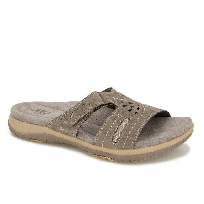 Sissey Vegan Slip On Sandal, BROWN, hi-res image number null