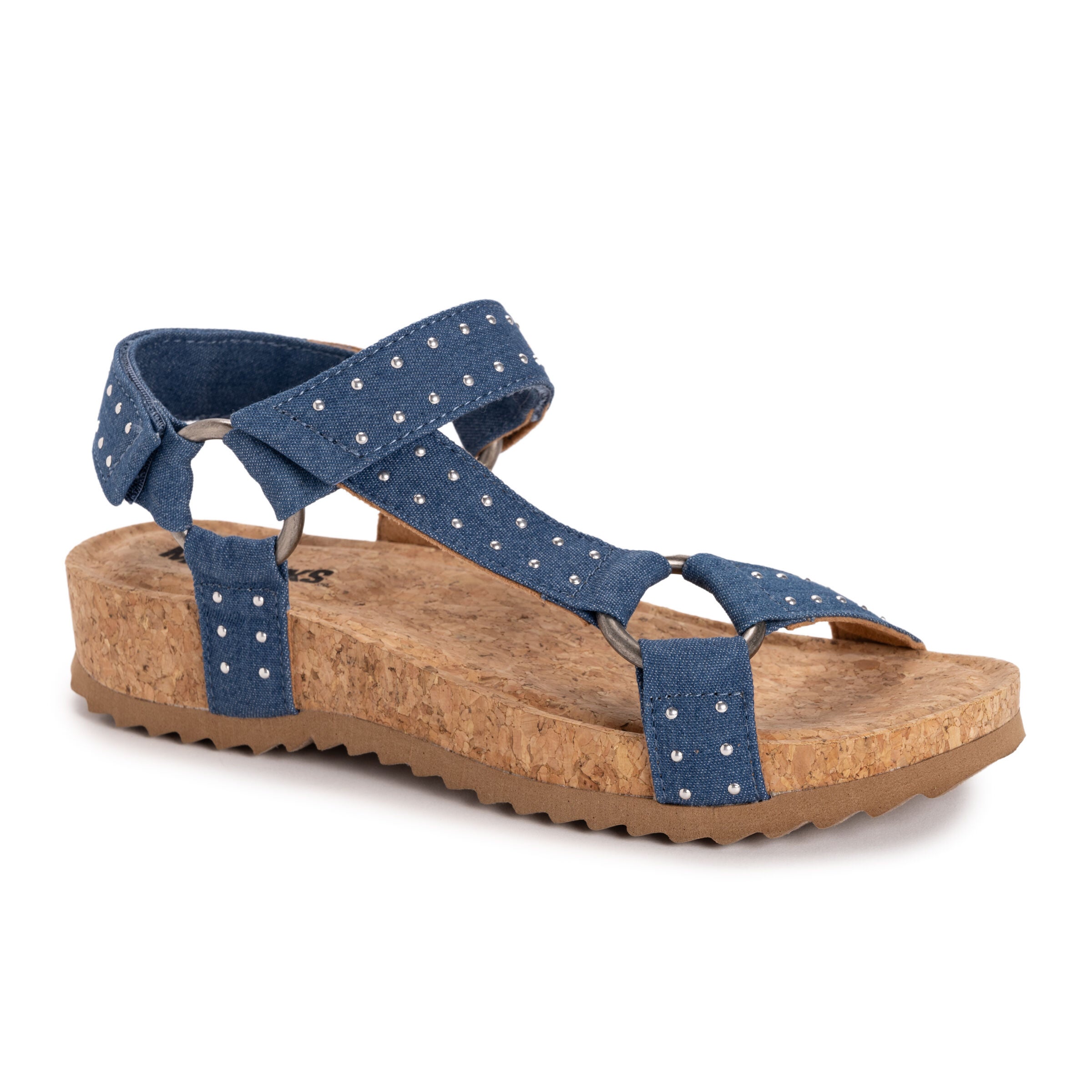 Piper Sandal, STUDDED DENIM, hi-res image number 0
