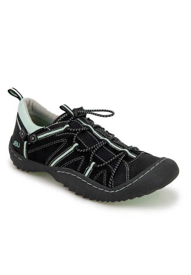 Synergy Casual Flat, BLACK MINT, hi-res image number null