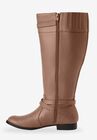 The Janis Wide Calf Leather Boot, , alternate image number null