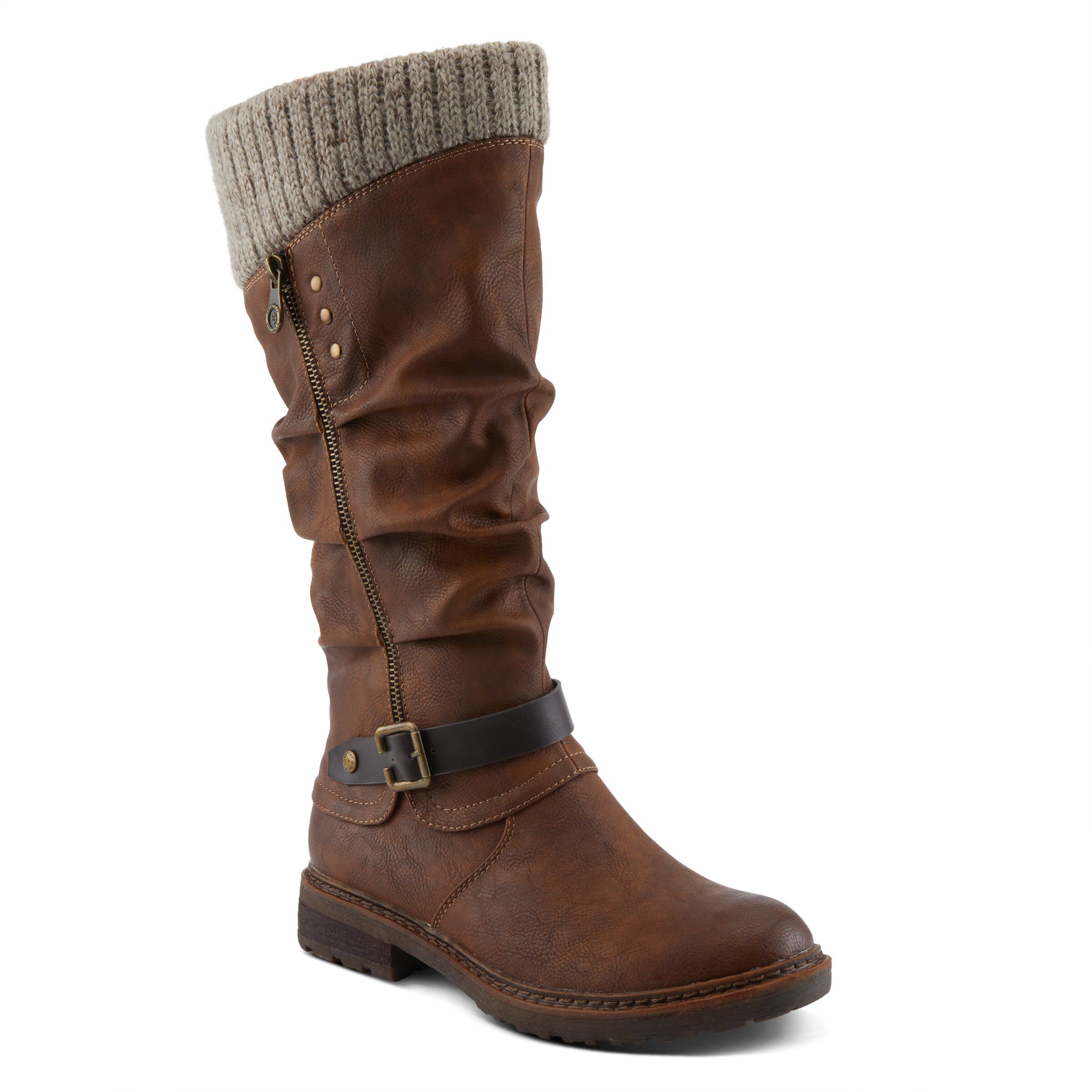 Rowin Tall Boots, MEDIUM BROWN, hi-res image number 0