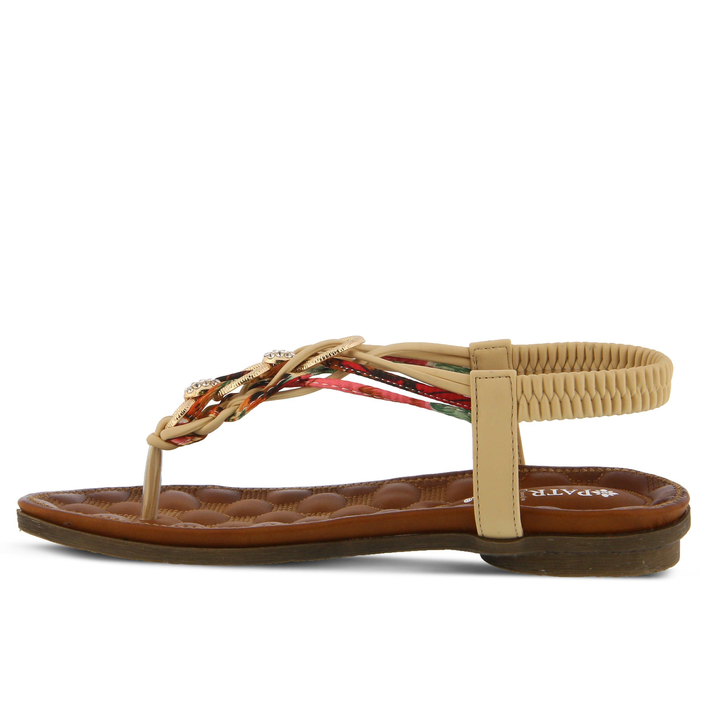 Gadelina T-Strap Thong Sandal, BEIGE, alternate image number 2