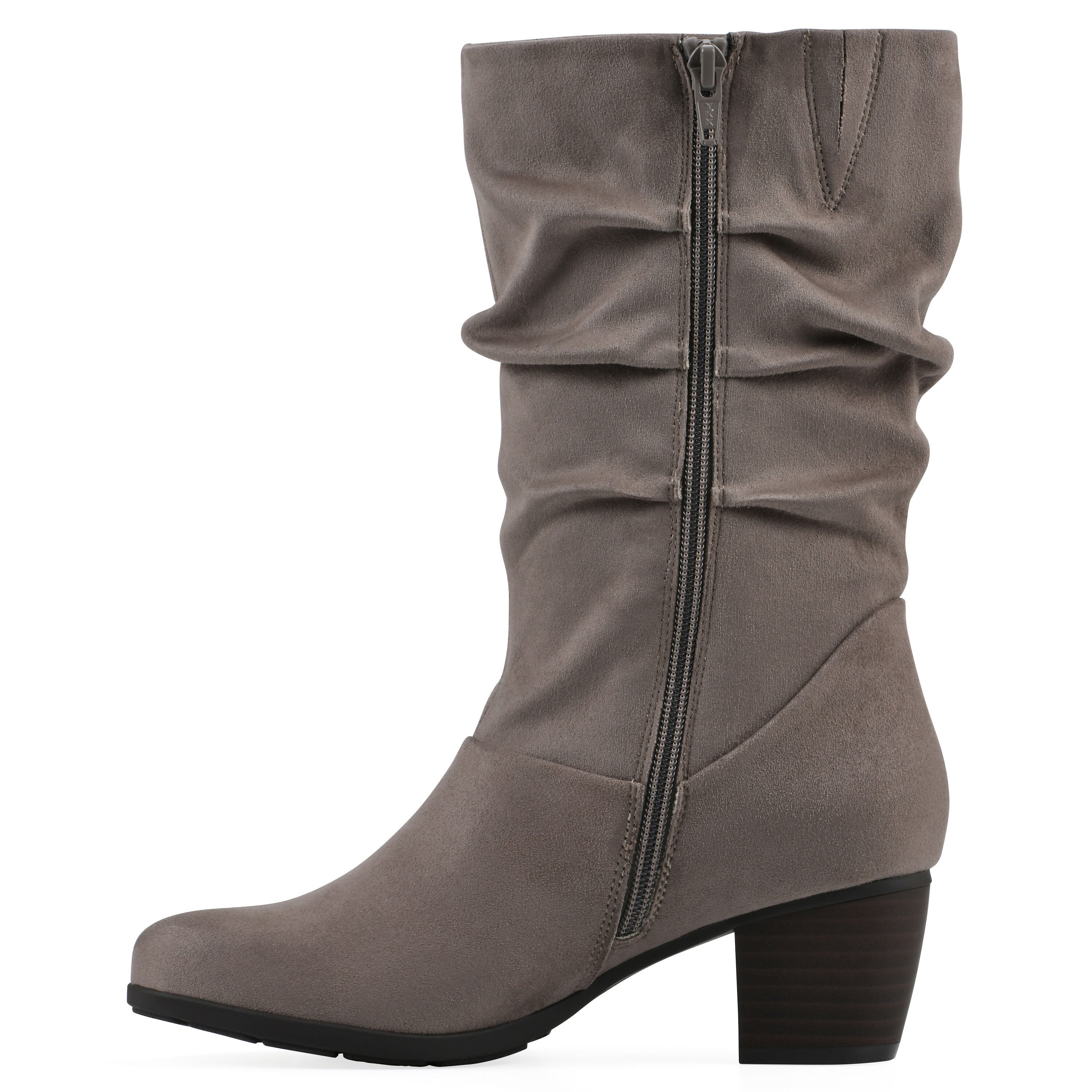 Angelie Mid Shaft Boot, STONE FABRIC, alternate image number 3