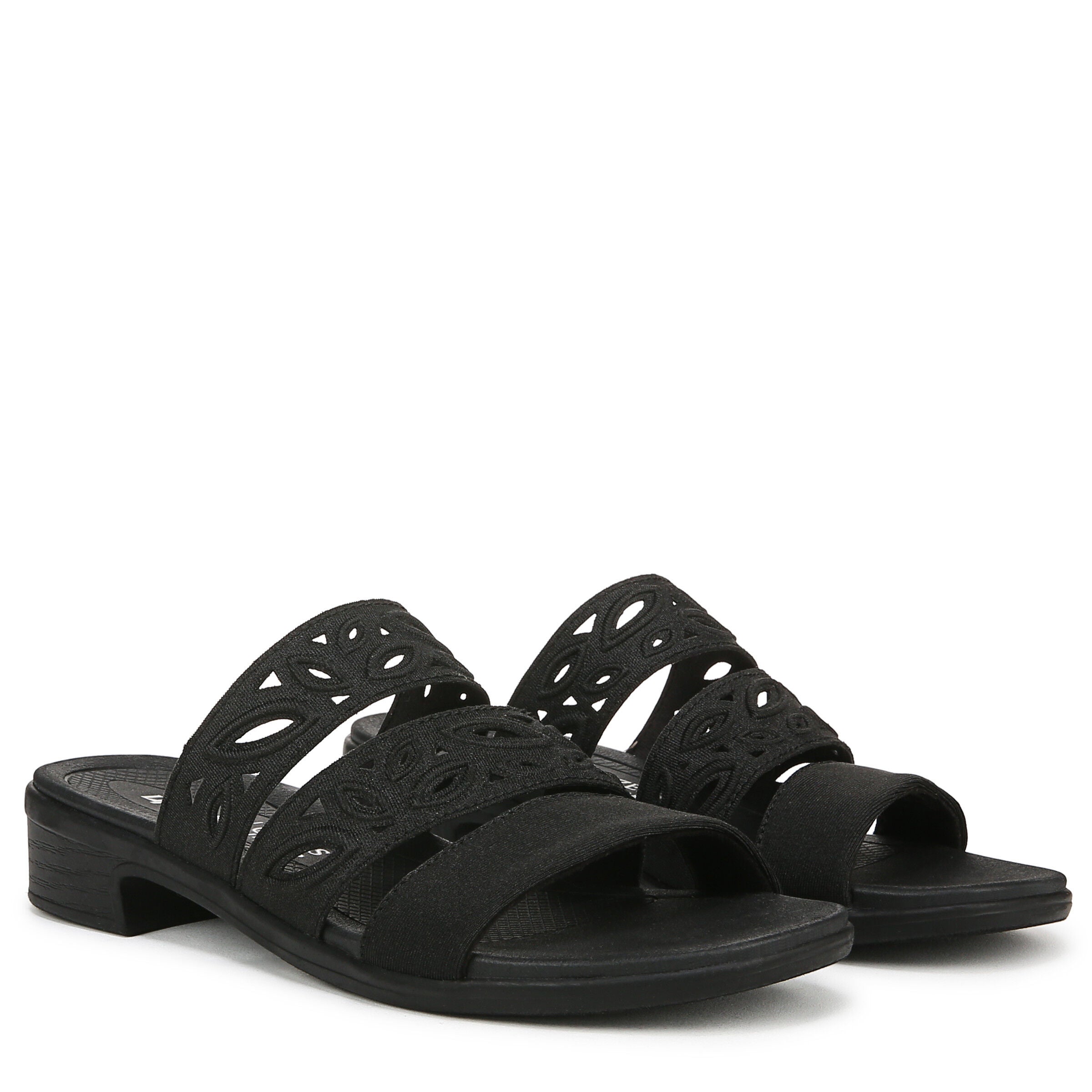 Poppy Sandal, BLACK SHIMMER, alternate image number 2