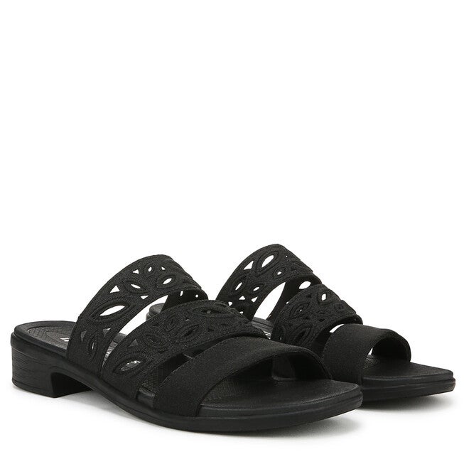 Poppy Sandal, BLACK SHIMMER, alternate image number 2