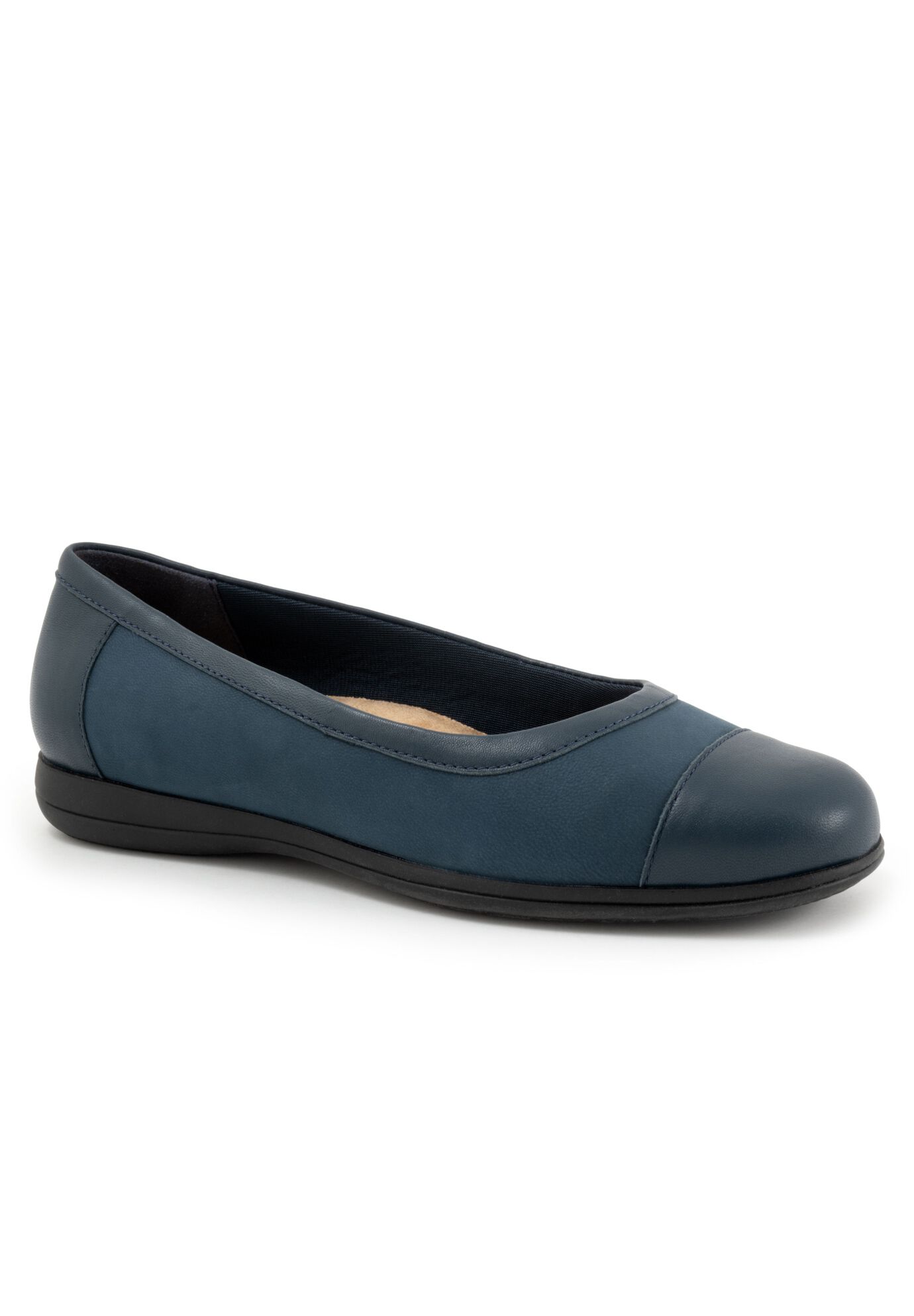 Delmara Flat, NAVY NUBUCK, hi-res image number 0