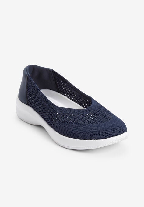 CV Sport Laney Sneaker By Comfortview, NAVY, hi-res image number null
