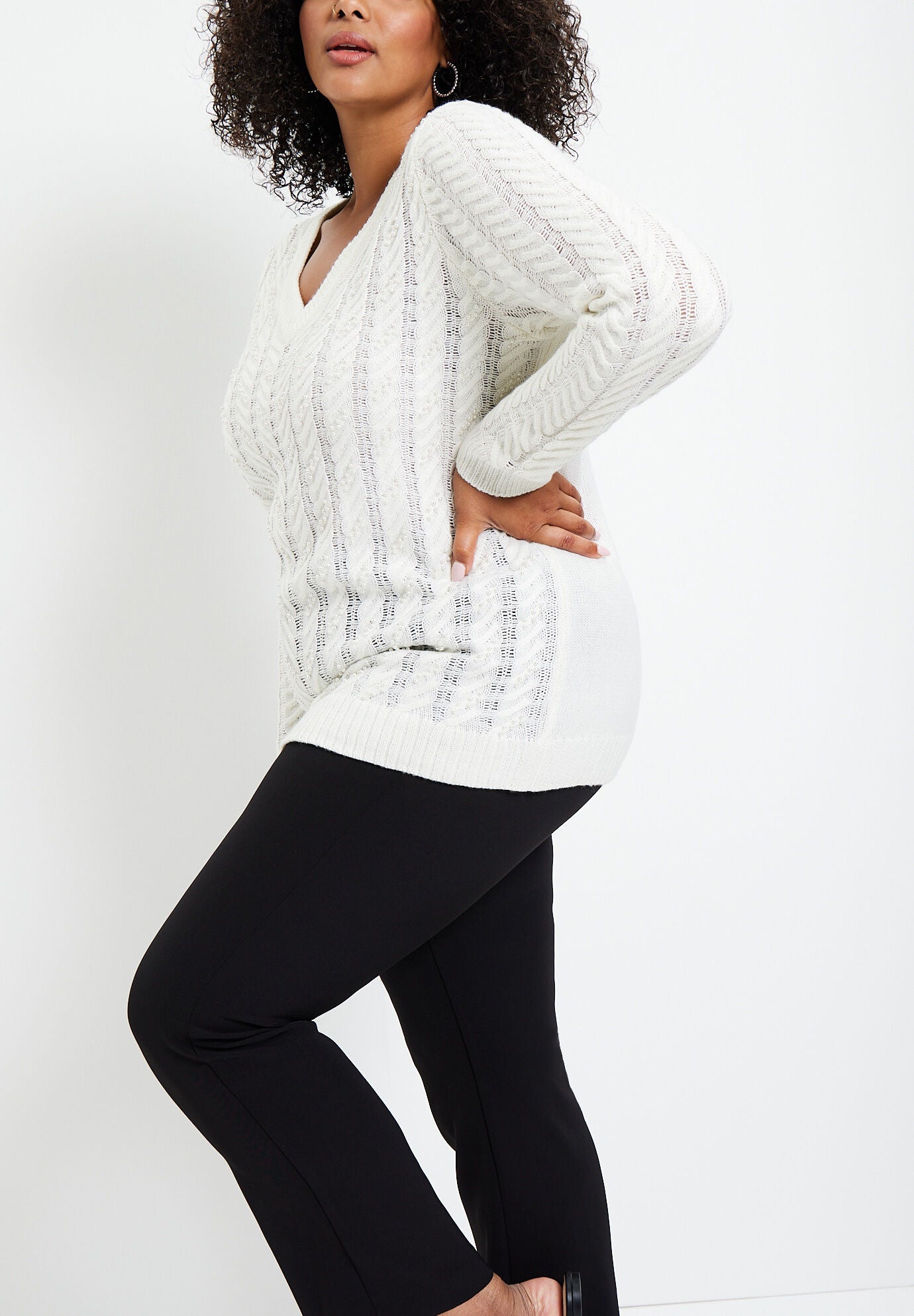 Embellished Sweater, , alternate image number 2