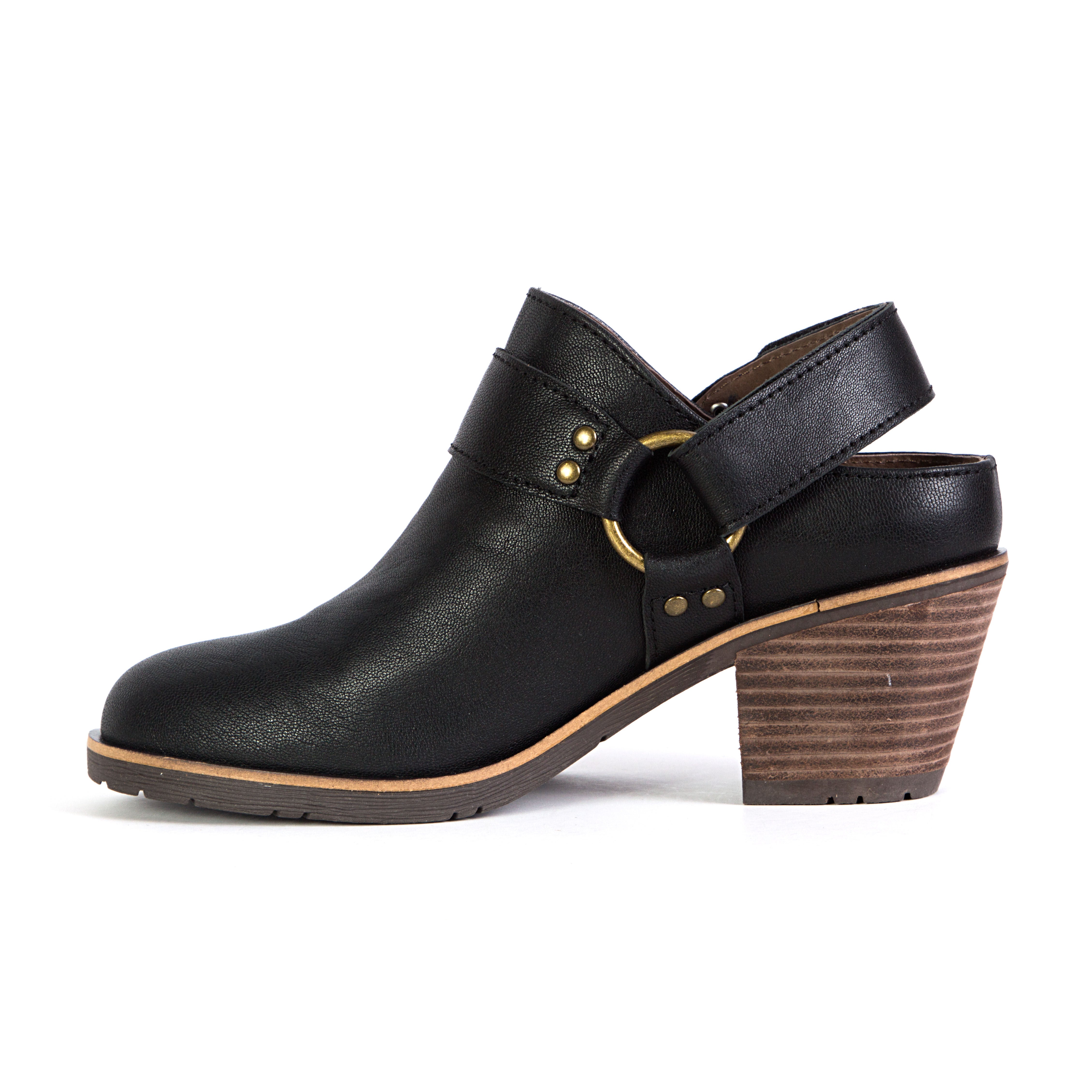 Valora Casual Cowboy Bootie, BLACK, alternate image number 3