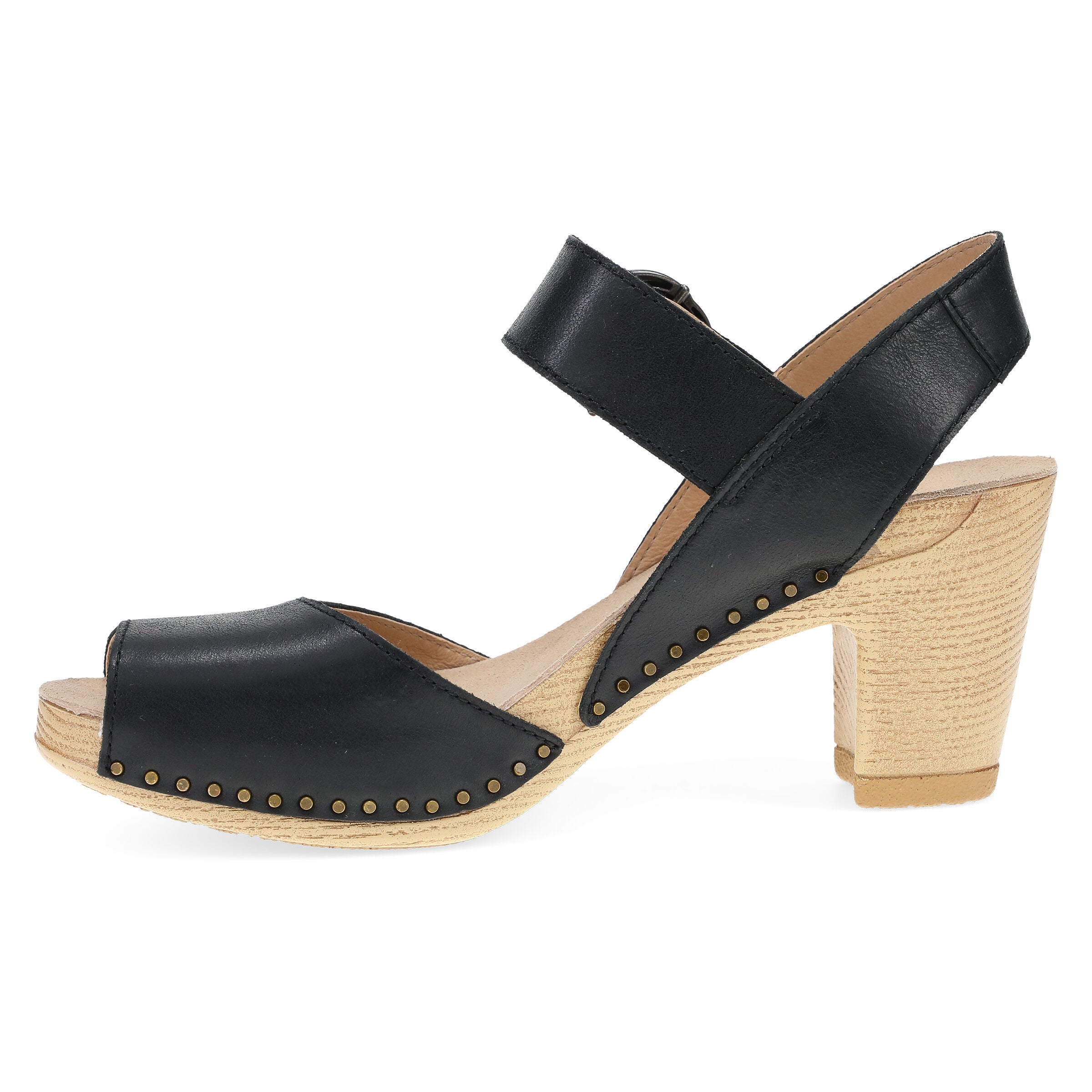 Tamra Pull Up Sandal, BLACK, alternate image number 6
