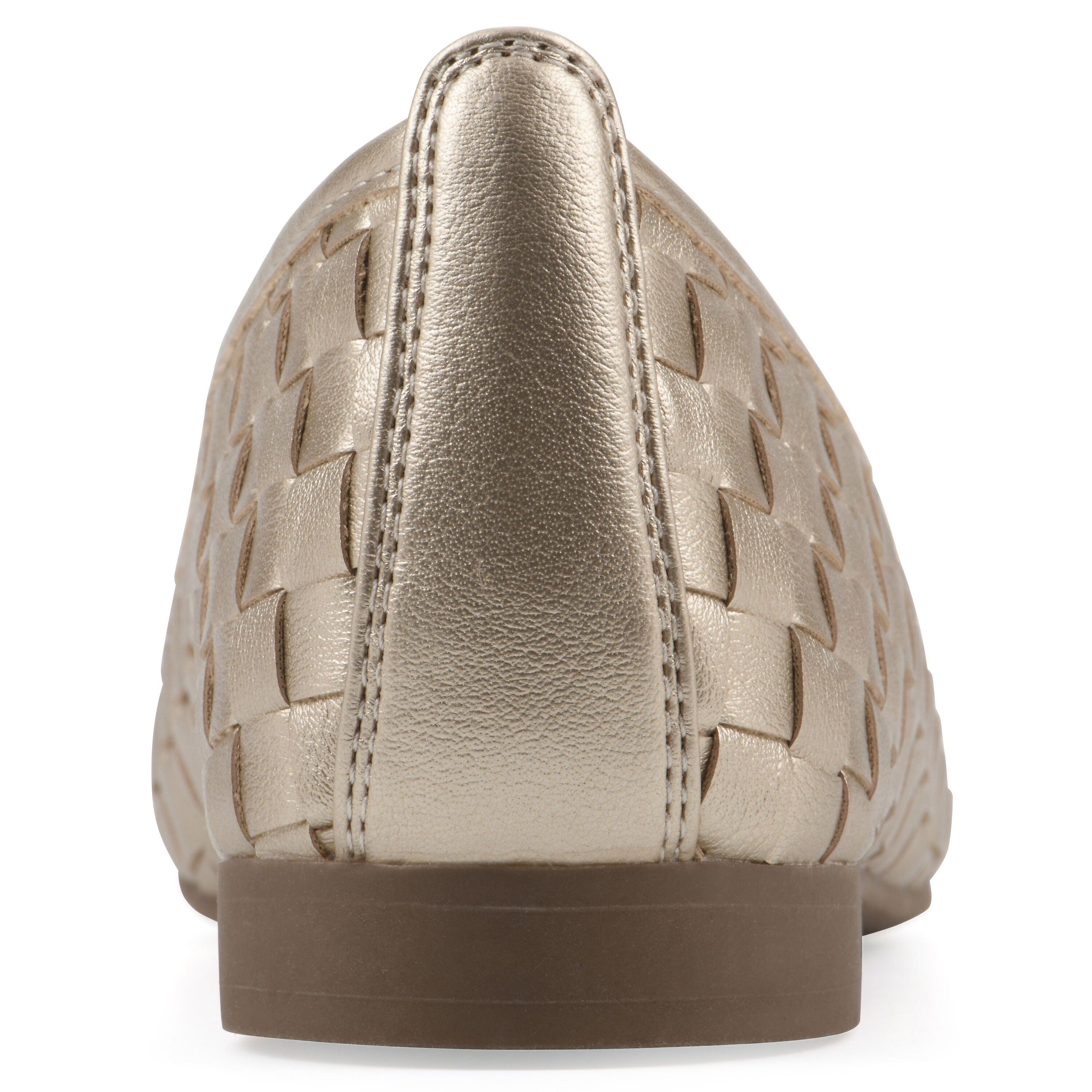 Boccie Ballet Flat, LIGHT GOLD SMOOTH, on-hover image number 1