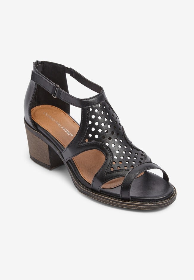 The Malani Sandal, BLACK, hi-res image number null