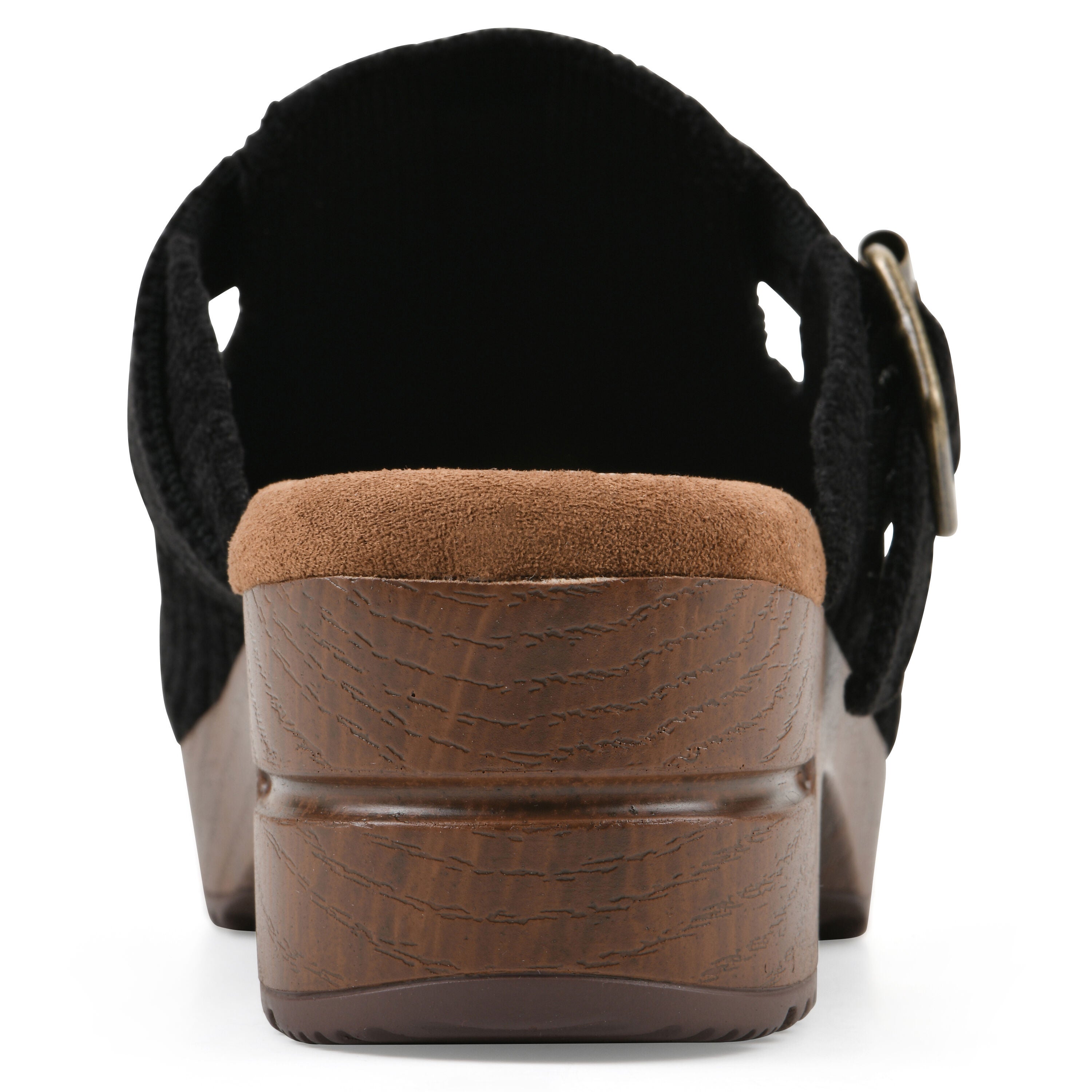 Bistros Platform Clog, BLACK FABRIC, on-hover image number 1