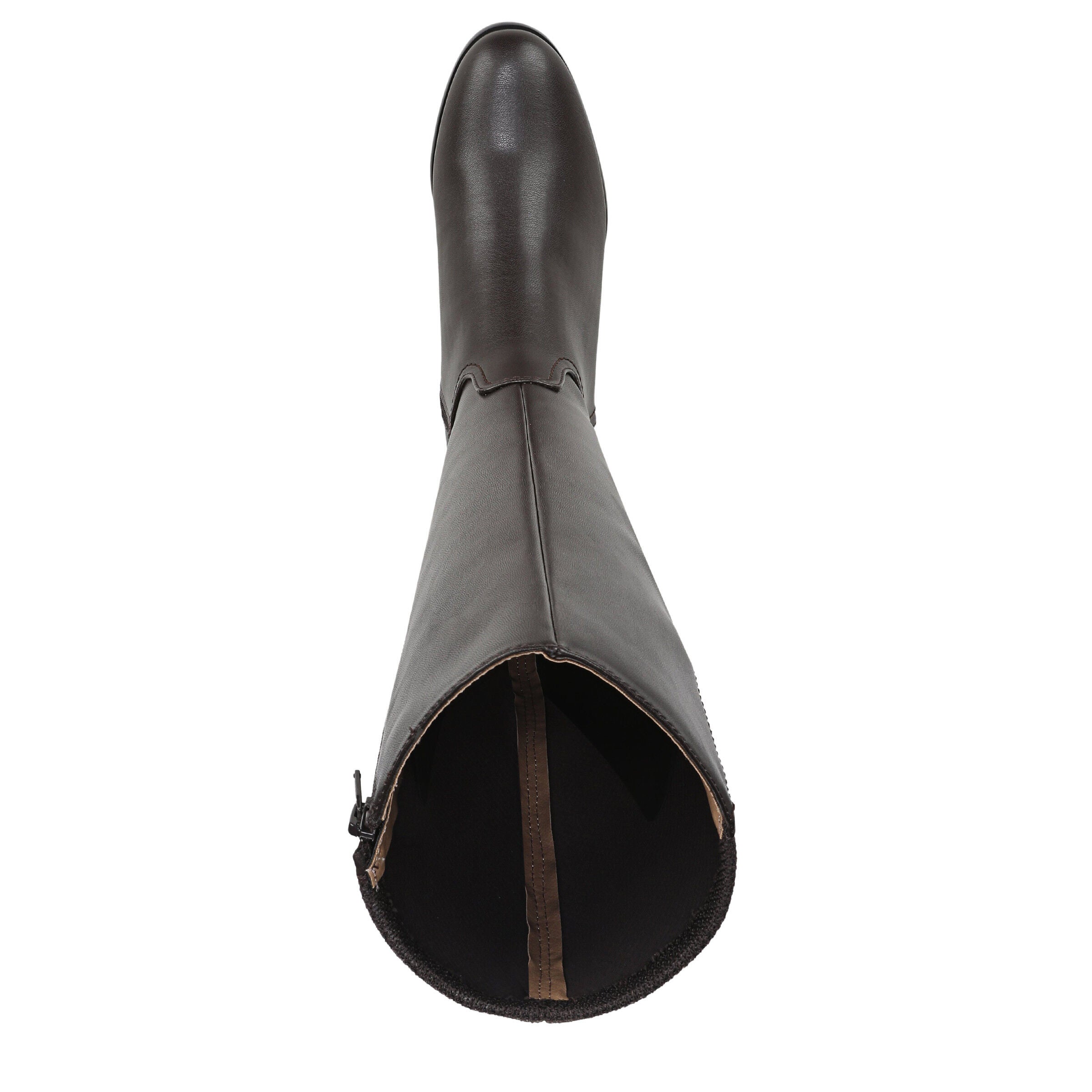 Sarah Wide Calf Knee High Boot, DARK BROWN, alternate image number 6