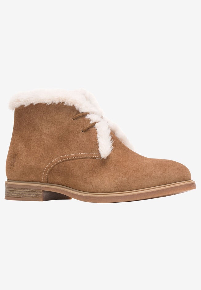 Bailey Fur Chukka Bootie , CHESTNUT SUEDE, hi-res image number 0