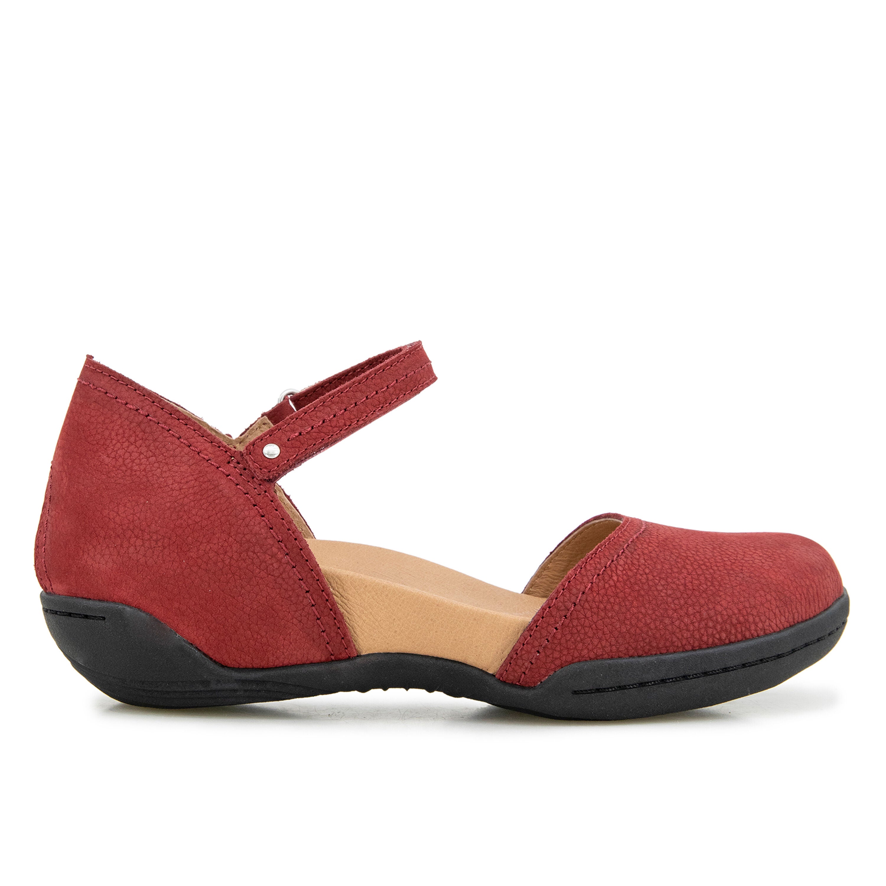 Margo Casual Dress Shoe, DEEP RED, alternate image number 2