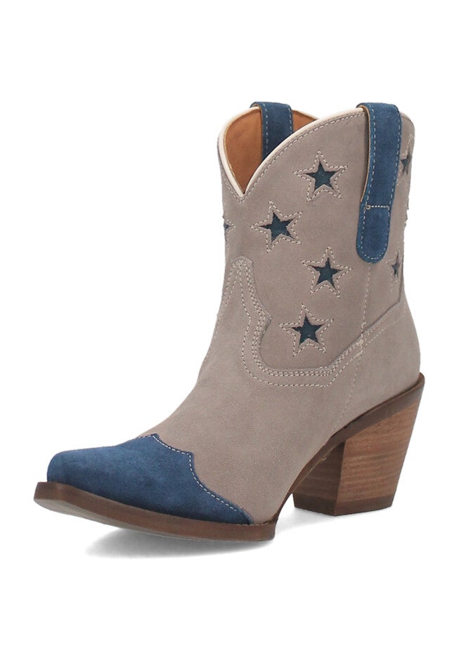 Glory Mid Calf Western Boot, , alternate image number null