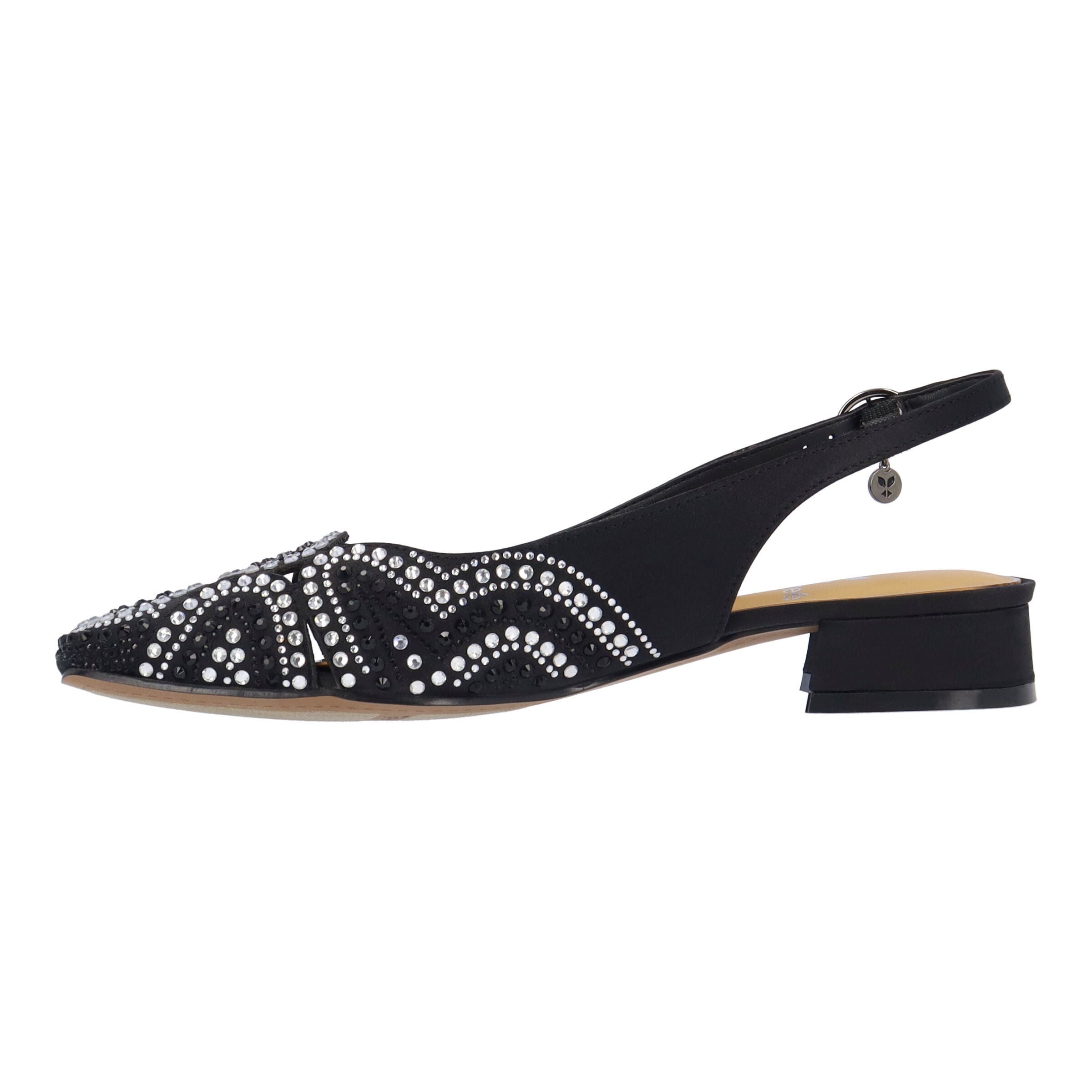 Nicolette Slingback Pump, BLACK, alternate image number 4