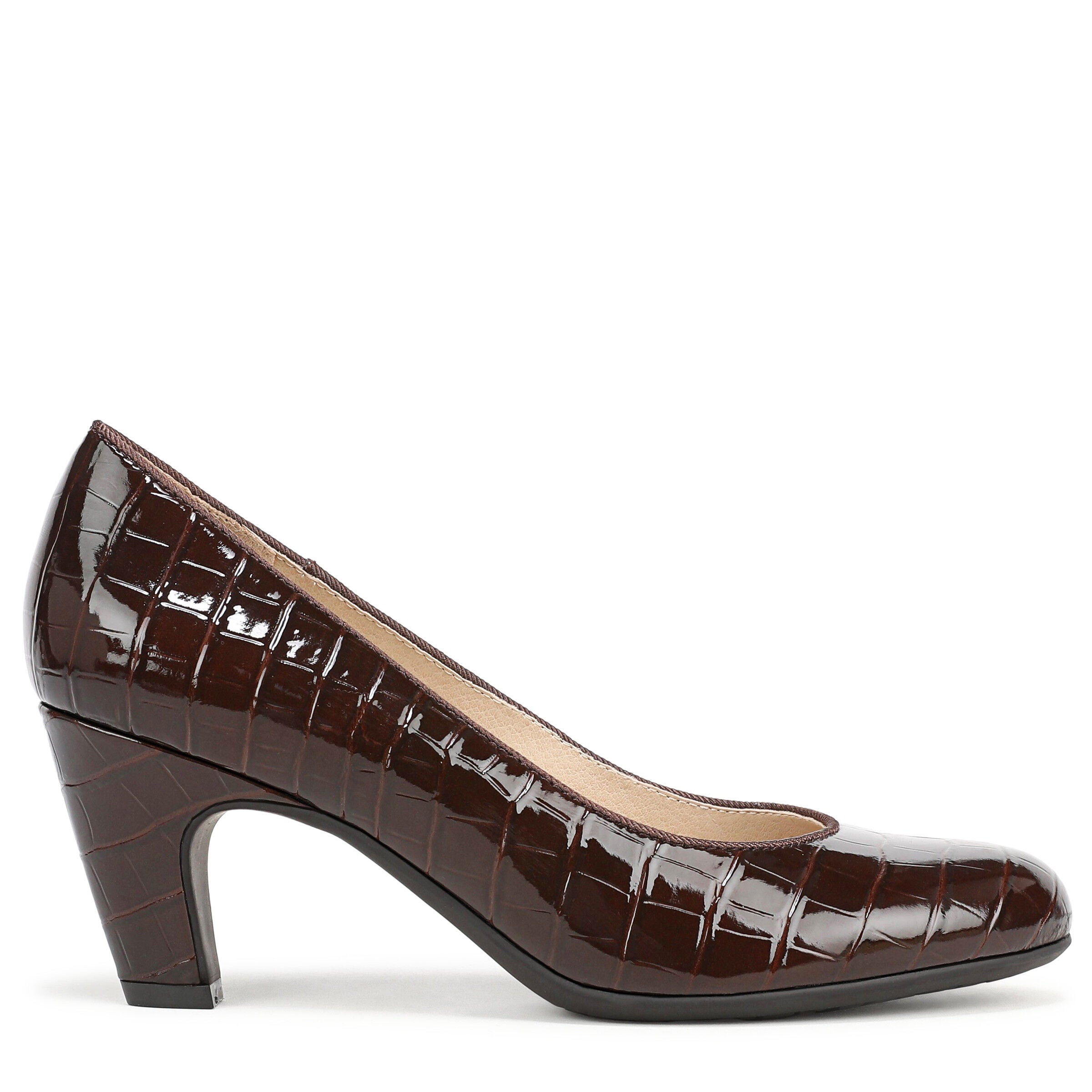 Parigi-Plus Pump, DARK CHOCOLATE, alternate image number 3