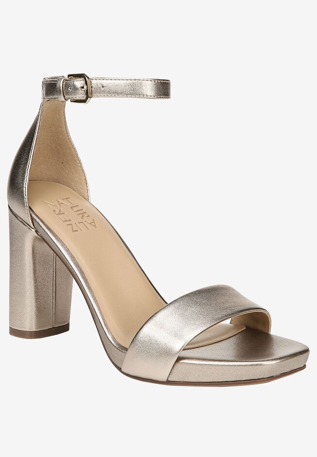 Joy Sandals , LIGHT BRONZE LEATHER, hi-res image number 0