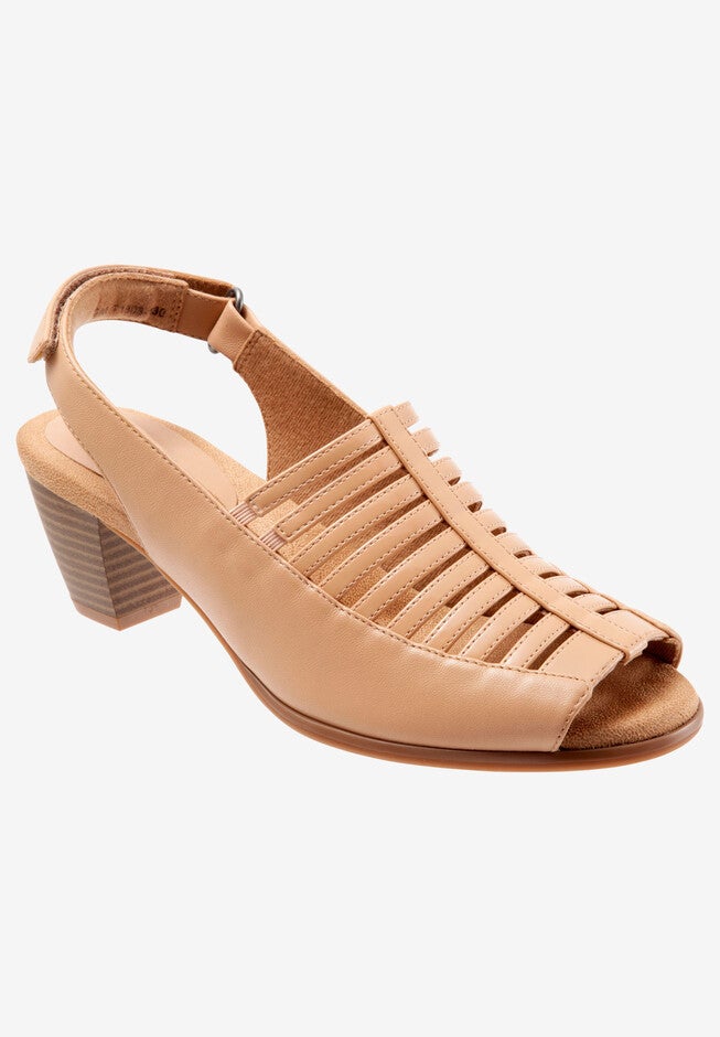 Minnie Sandals by Trotters®, NUDE LEATHER, hi-res image number 0