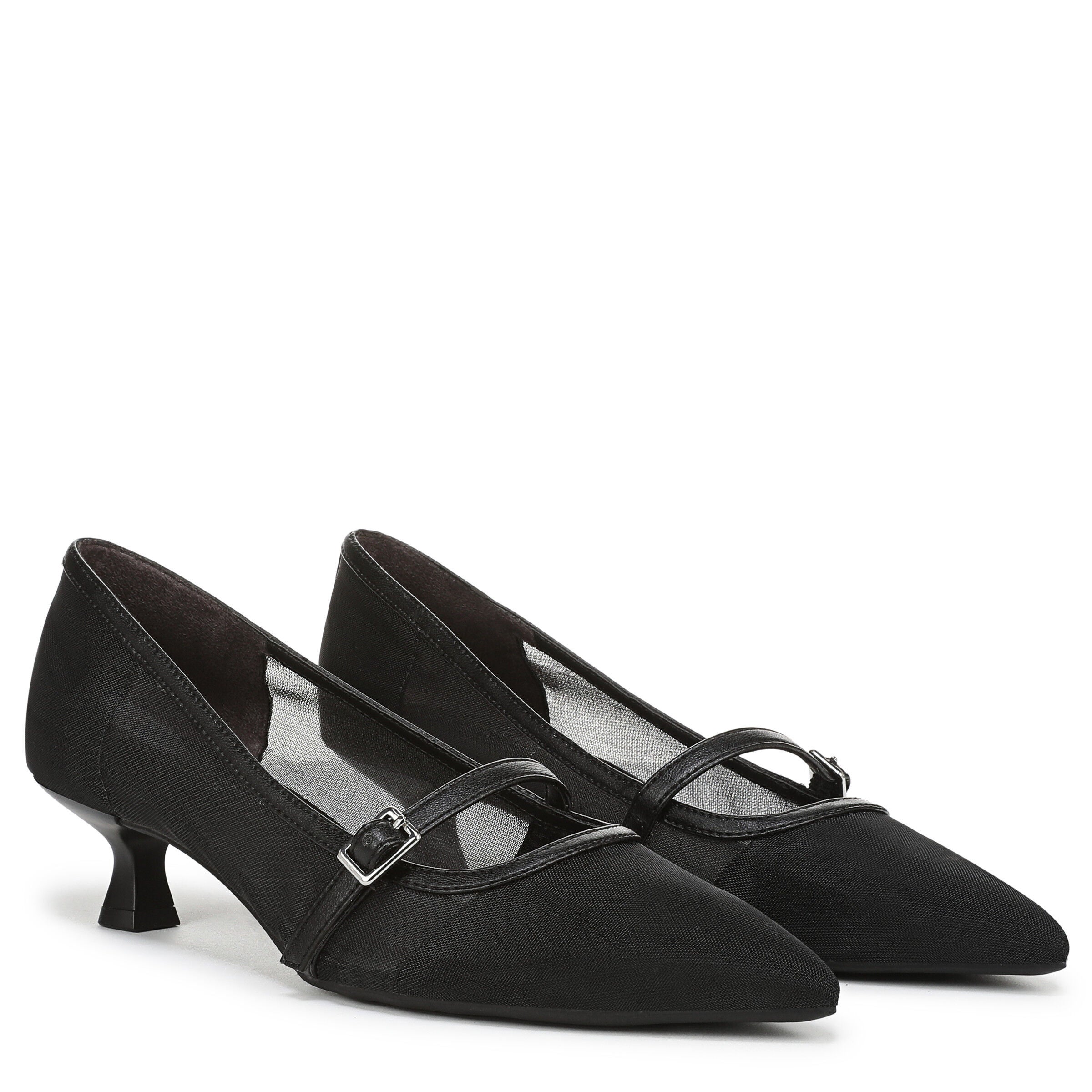 Madelyn Heel, BLACK MESH FABRIC, alternate image number 2