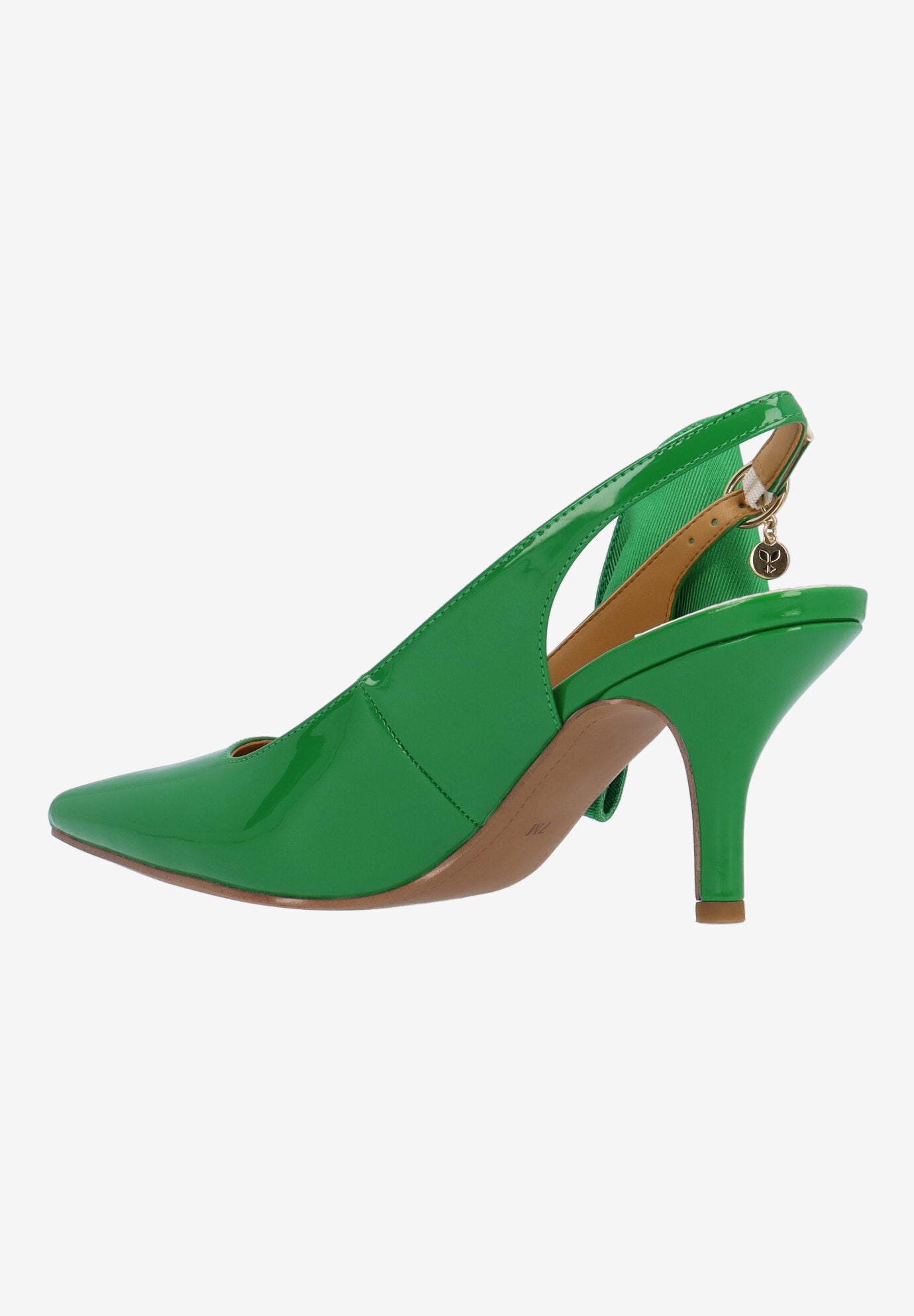 Rowin Slingback Pump, GREEN, on-hover image number 1