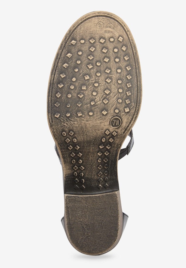 The Malani Sandal, BLACK, alternate image number null