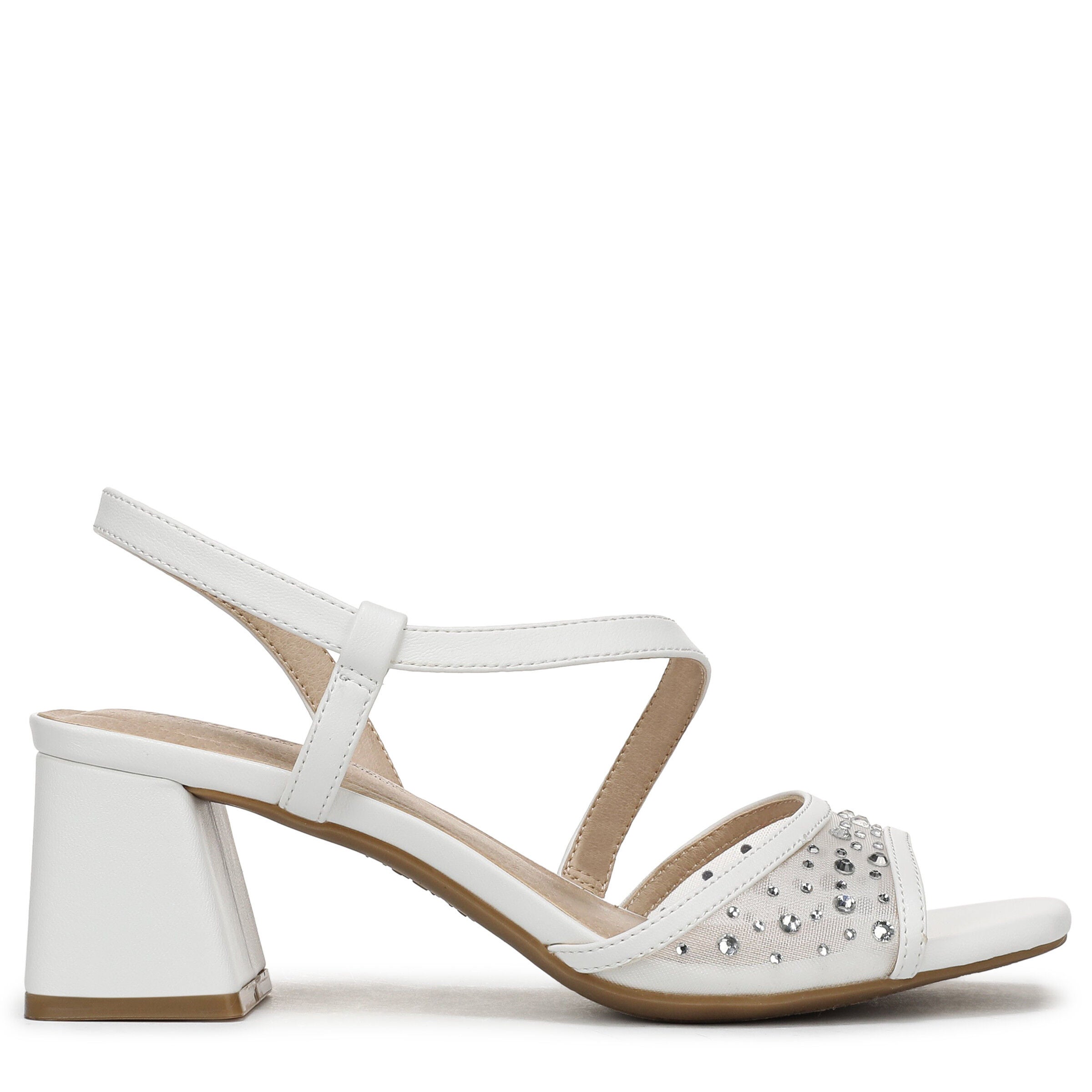 Cheyenne Slingback Sandal, WHITE, alternate image number 3