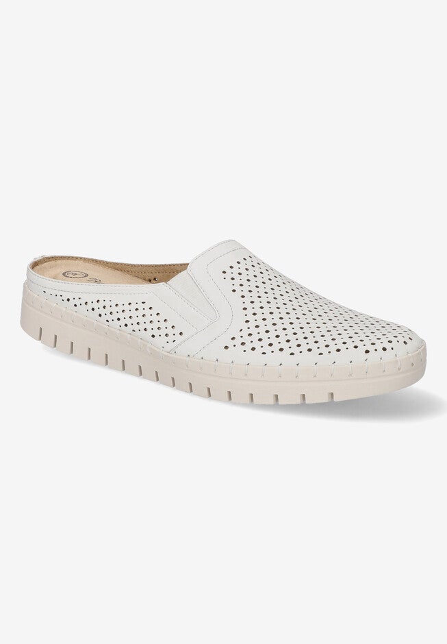 Refresh Mule, WHITE LEATHER, hi-res image number null