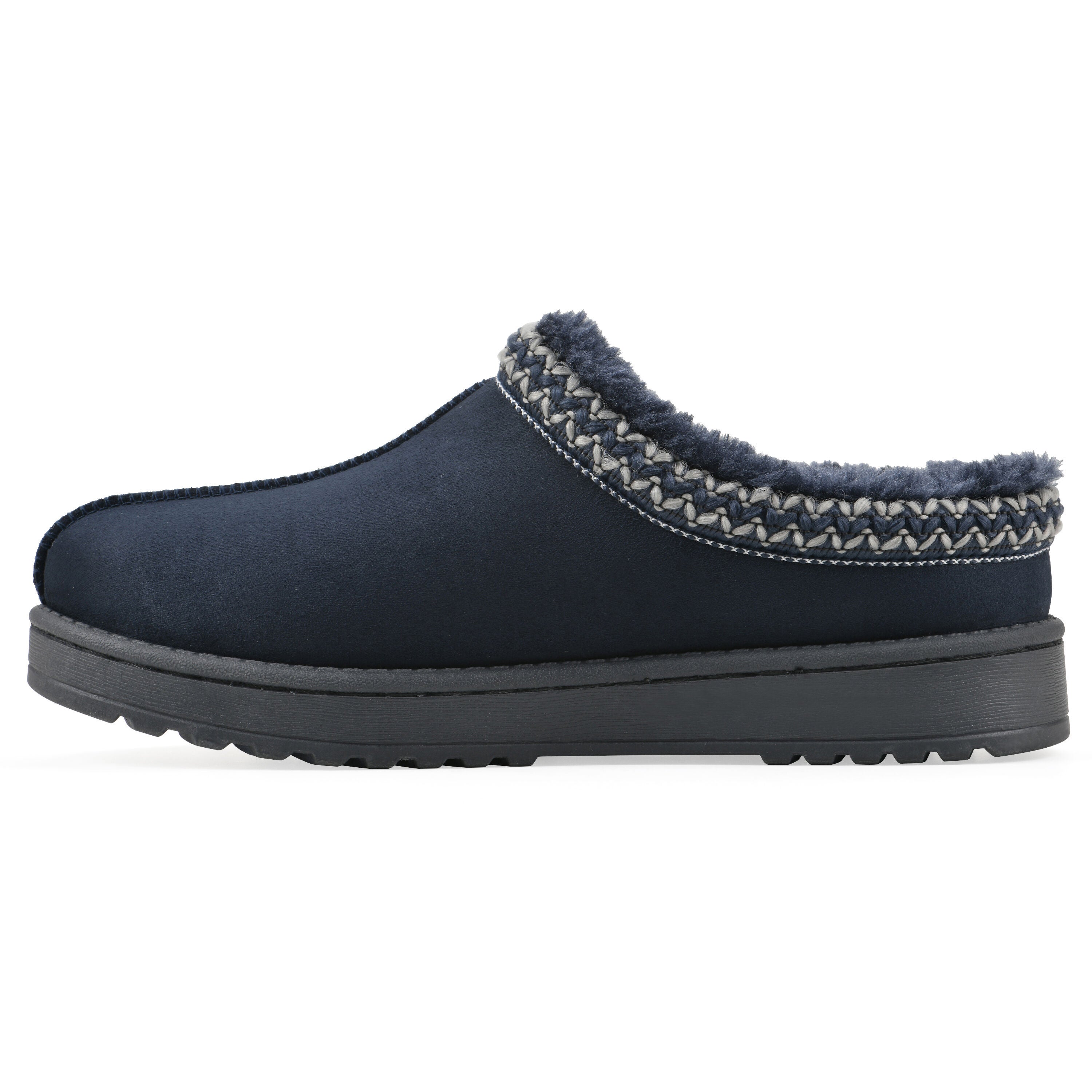 Icebin Clog Slipper, NAVY FABRIC, alternate image number 3