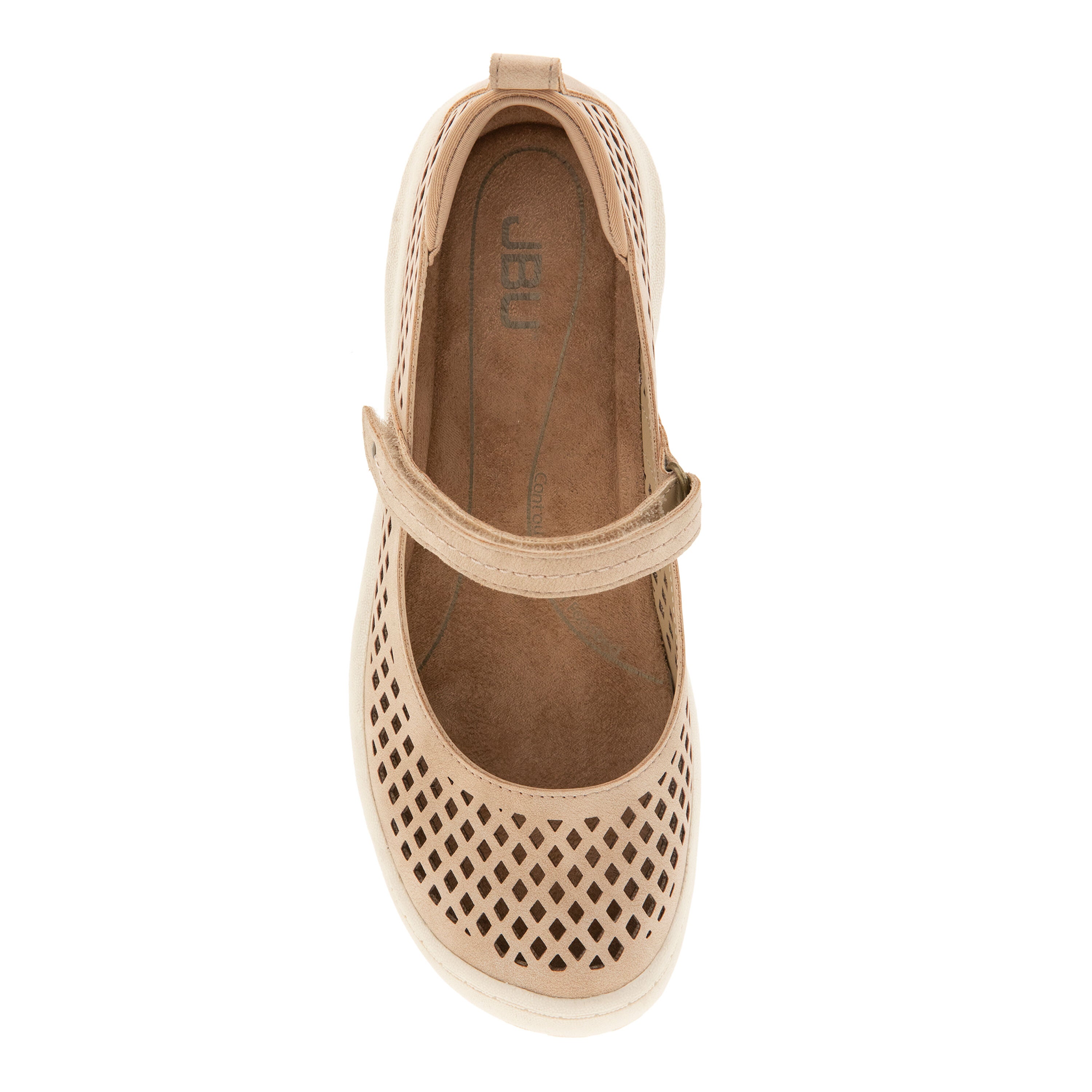 Bee Hook and Loop Mary Jane, TAUPE, alternate image number 4