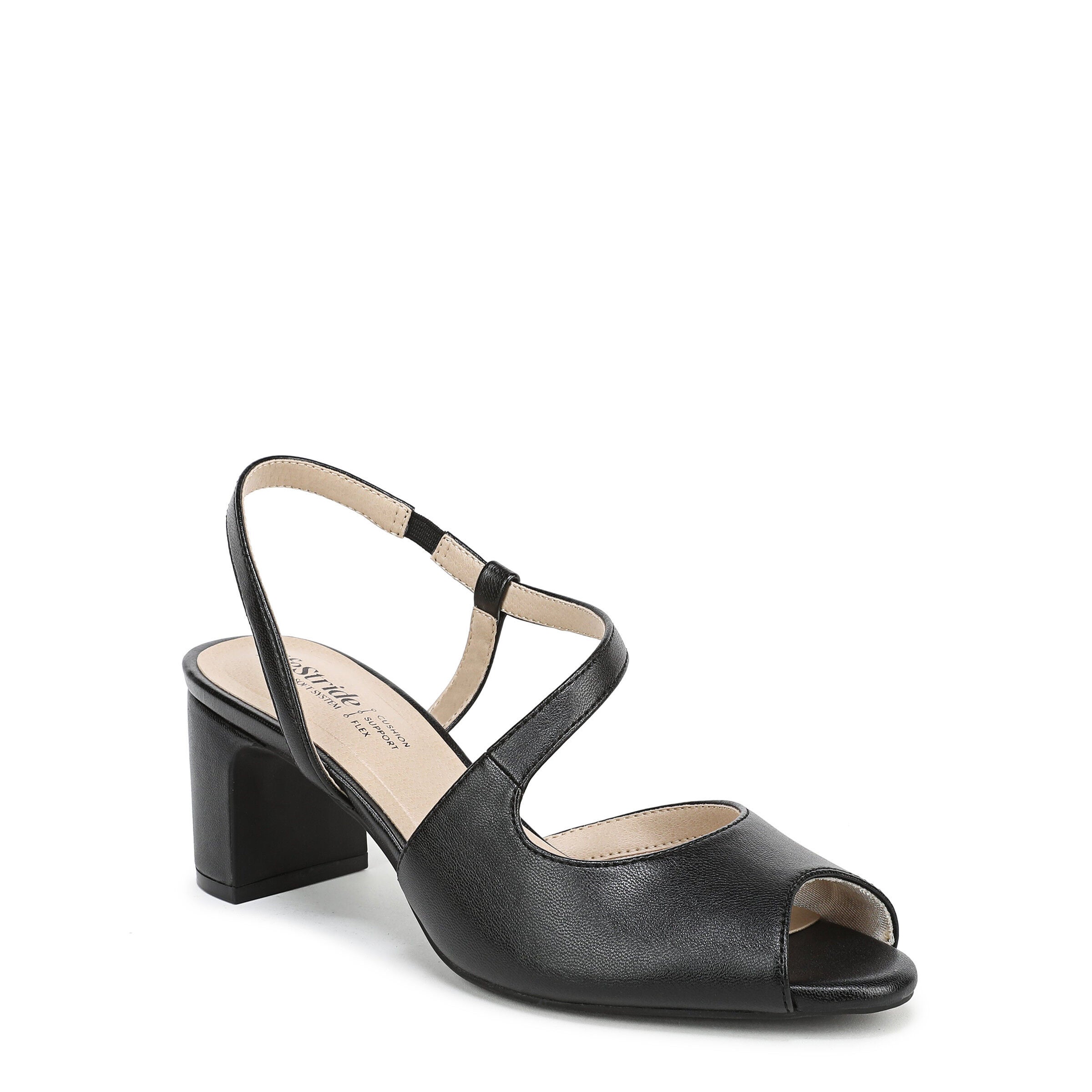 Theo Peep Toe Pump, BLACK, hi-res image number 0