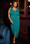 Twist-Front Dress, TROPICAL TEAL, hi-res image number null