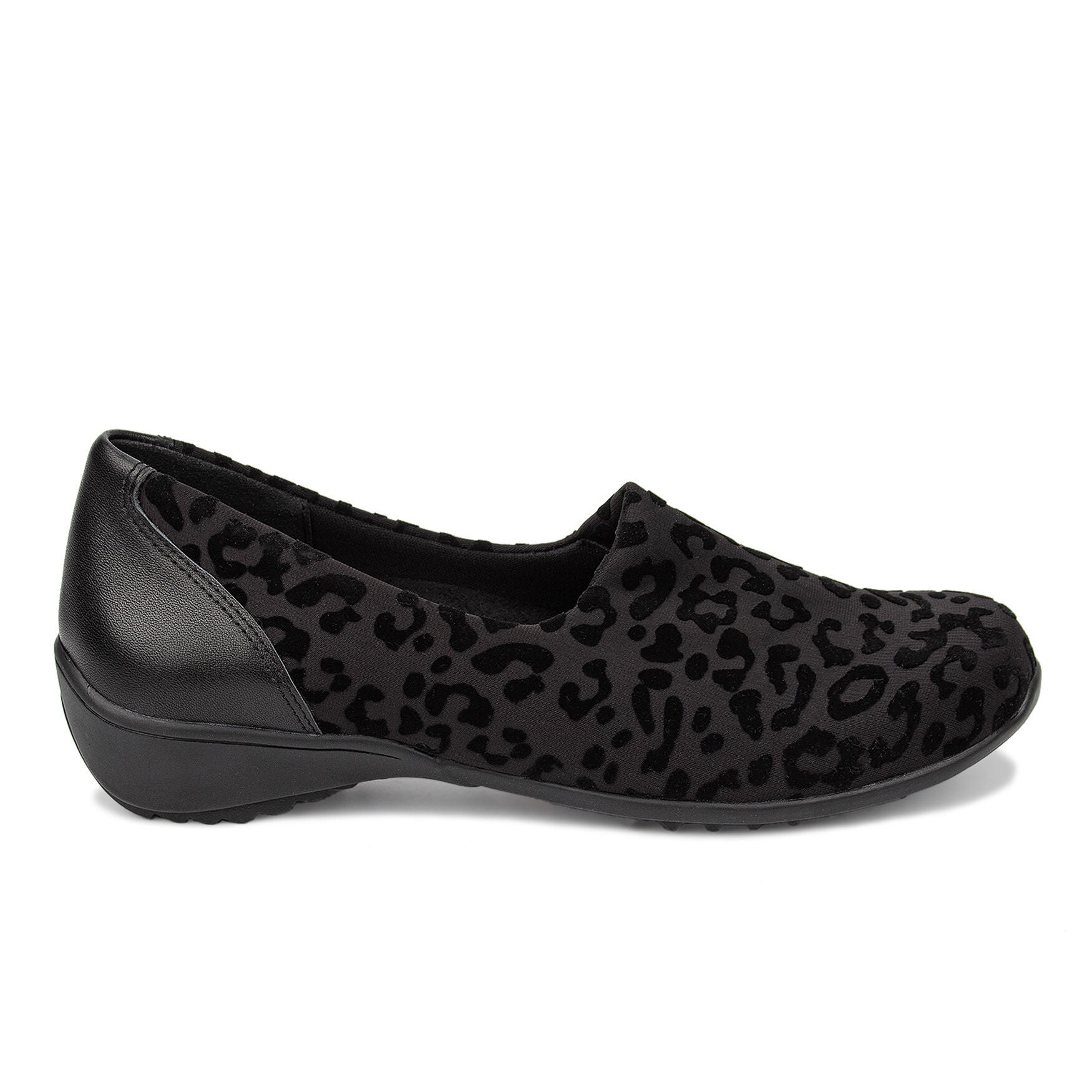 Prim Stretch Slip On, BLACK CHEETAH PRINT, alternate image number 2