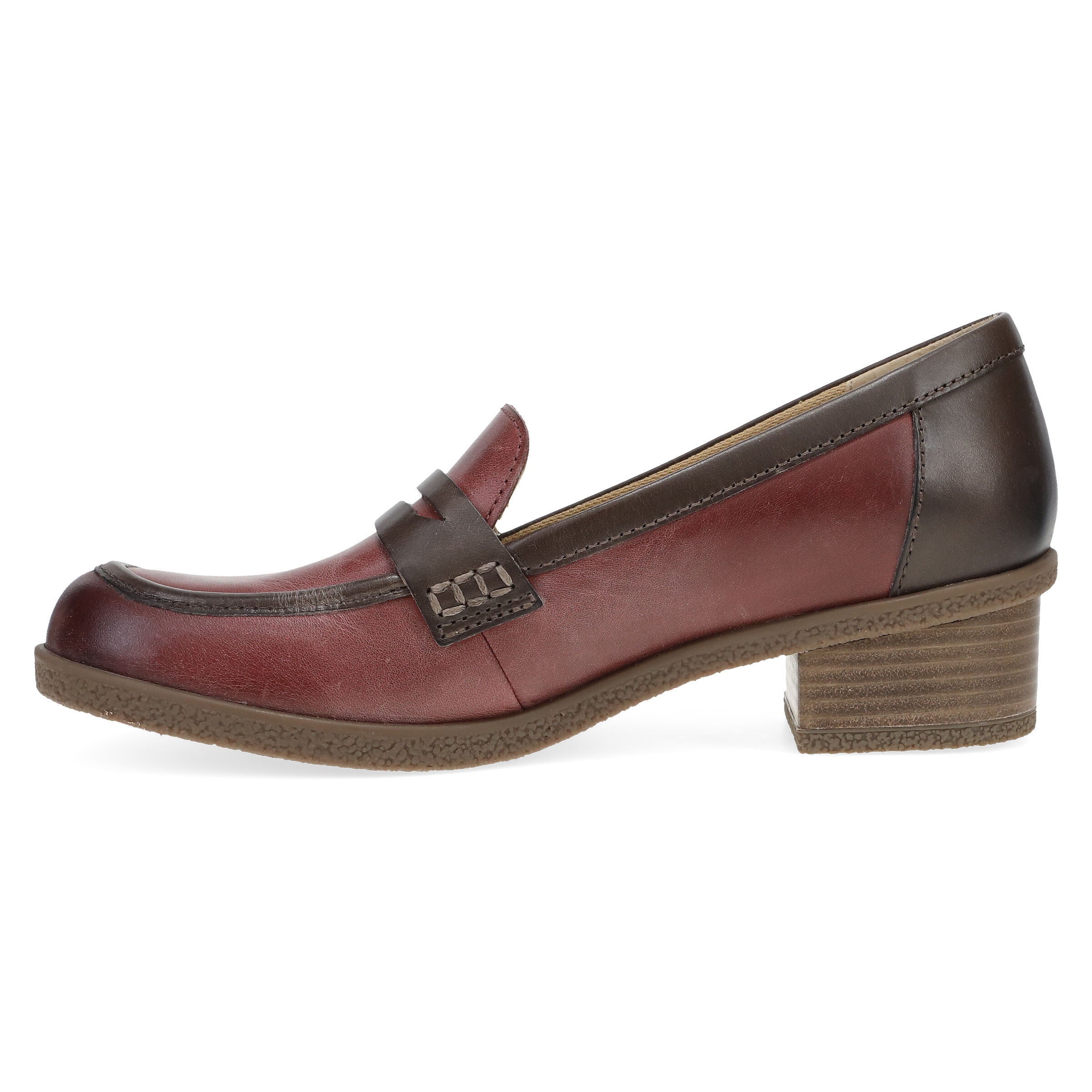 Danica Slip On Loafer, PLUM CHOCOLATE, alternate image number 6