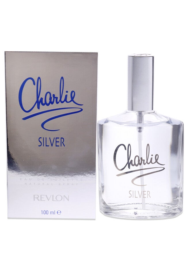 Charlie Silver -3.4 Oz Edt Spray, O, hi-res image number 0