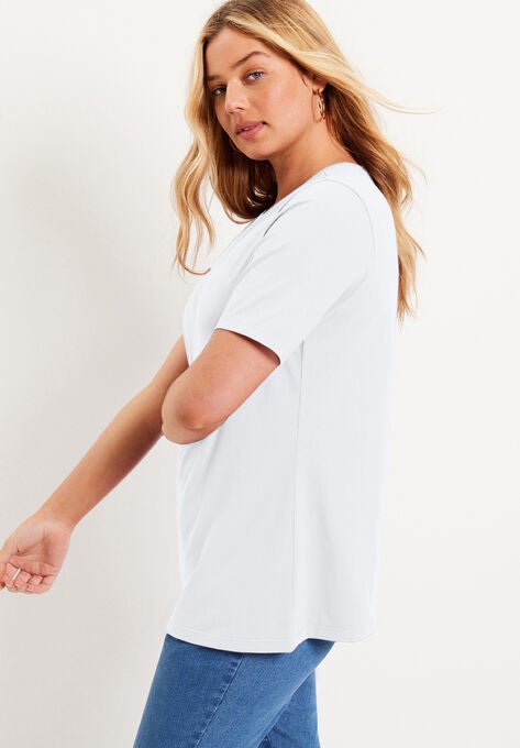 Short-Sleeve Crewneck One + Only Tee, , on-hover image number null