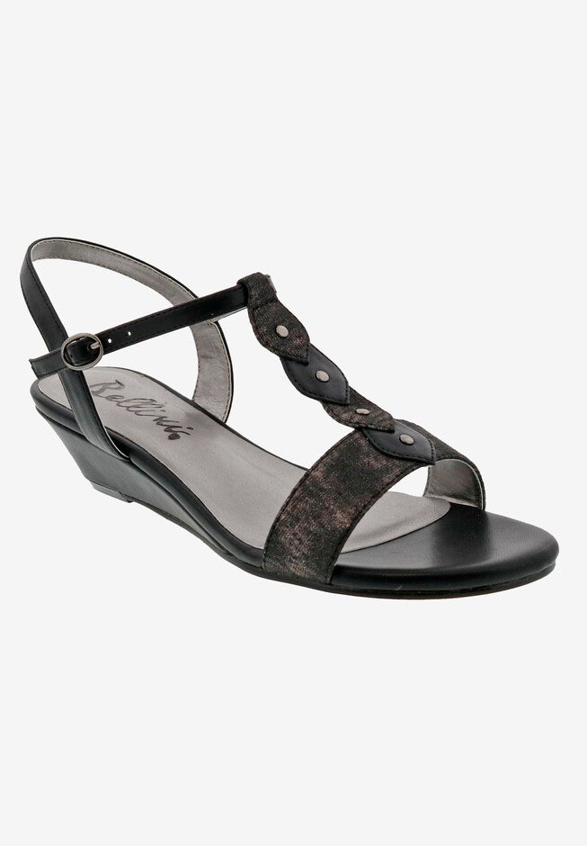 Lively T-Strap Sandal, BLACK, hi-res image number null