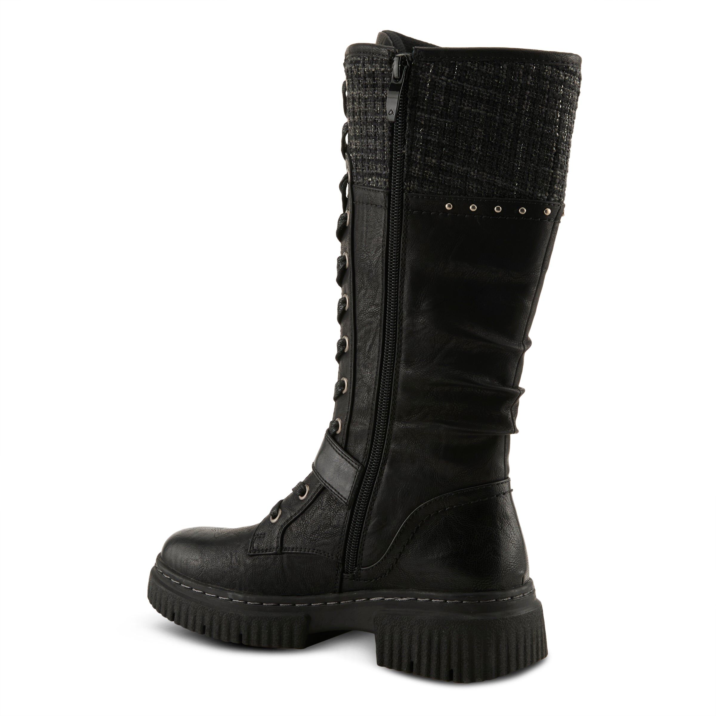 Nedat Mid-Shaft Boot, BLACK, alternate image number 7